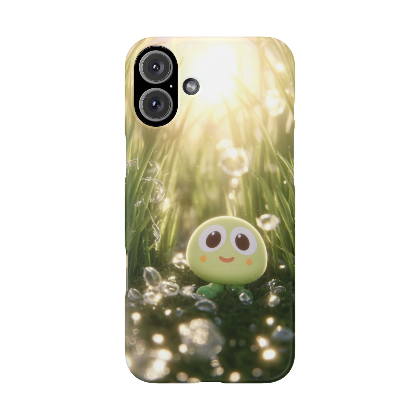 Cute Nature-Inspired Snap Case, Cartoon Phone Cover, Eco-Friendly Gift, Fun Accessory, Personalized Phone Case, Nature Lover's Gift