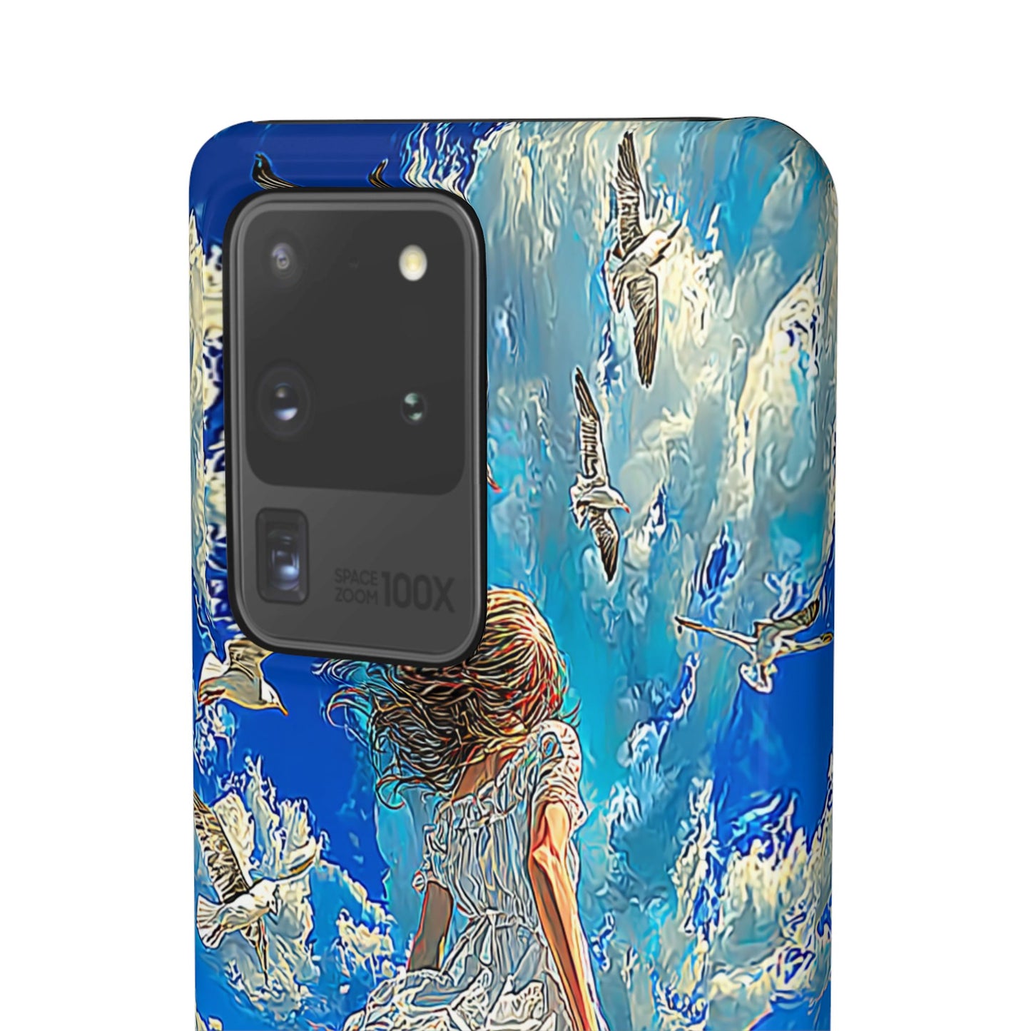 Dreamy Seaside Snap Case, Ocean Waves Phone Cover, Summer Vibe Gift, Cute Aesthetic Accessory, Beach Lover Case