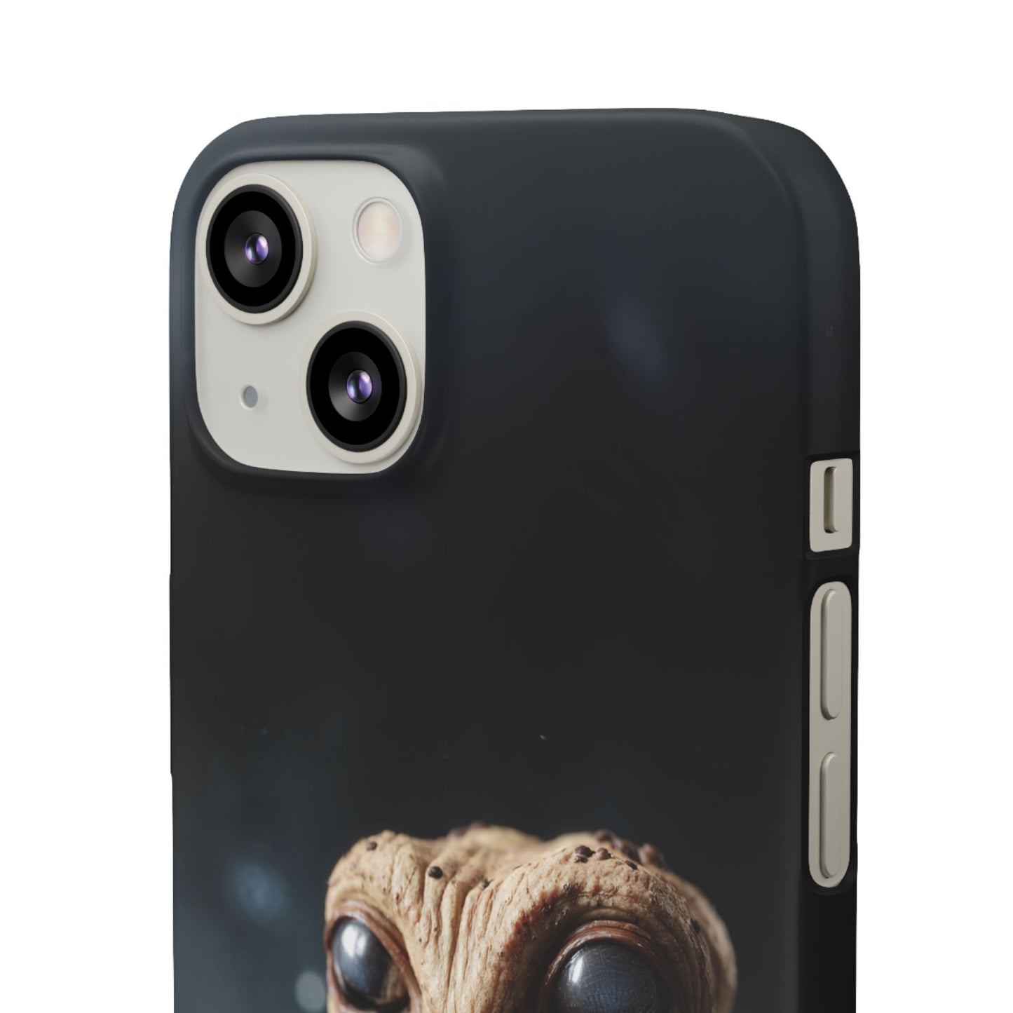 Alien Coffee Snap Case, Unique Phone Cover, Pop Culture Accessory, Gift for Sci-Fi Lovers, Customizable Phone Case