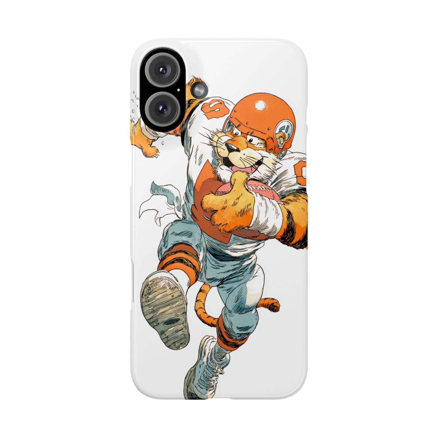 Cincinnati Bengals Snap Cases, Football Fans Phone Case, Tiger Cartoon Art Design, Football Lover Gift, Protective Phone Cover