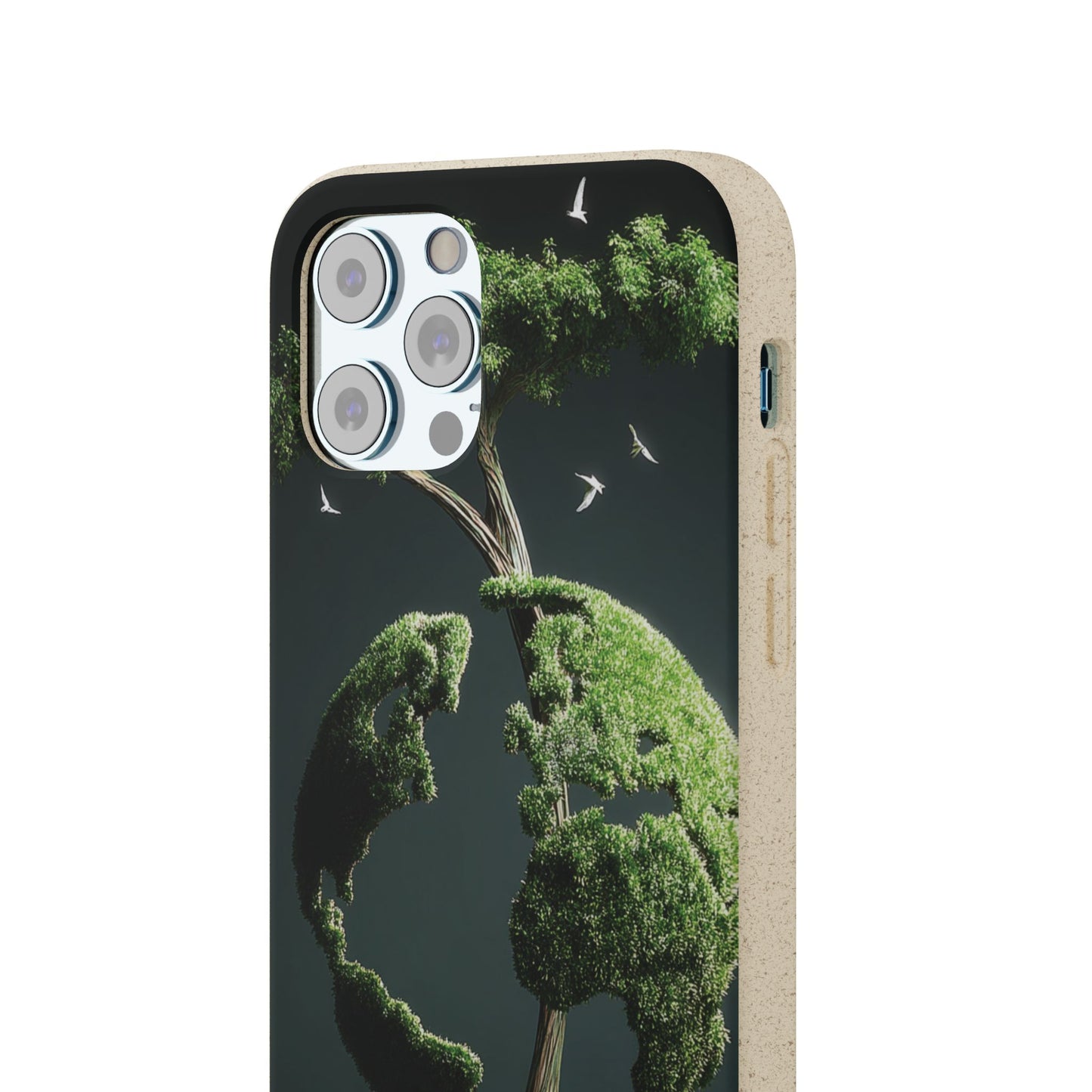 Eco-Friendly Phone Case with Nature Design, Sustainable iPhone Cover, Biodegradable Cellphone Accessories, Green Earth Gift, Earth Day [...]