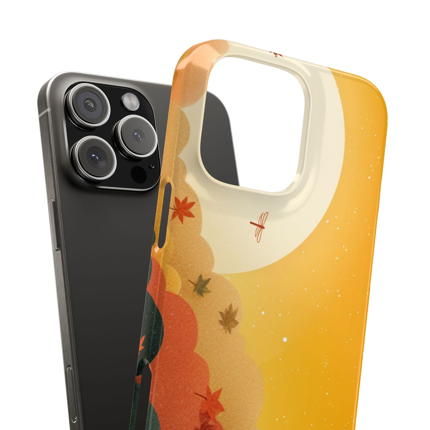 Autumn Sunset Snap Case, Fall Phone Cover, Nature-Themed Accessory, Gift for Her, Seasonal Aesthetic