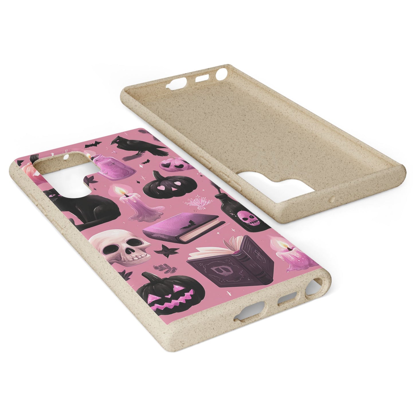 Halloween-Inspired Biodegradable Phone Case, Eco-Friendly Cell Phone Cover, Cute Goth Aesthetic Gift, Sustainable Halloween Decor, [...]