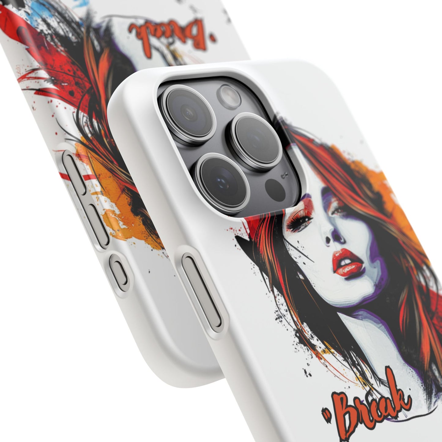Empowering Art Snap Cases, Phone Cover, Break the Chains of Silence, Unique Gift, Inspirational Tech Accessories