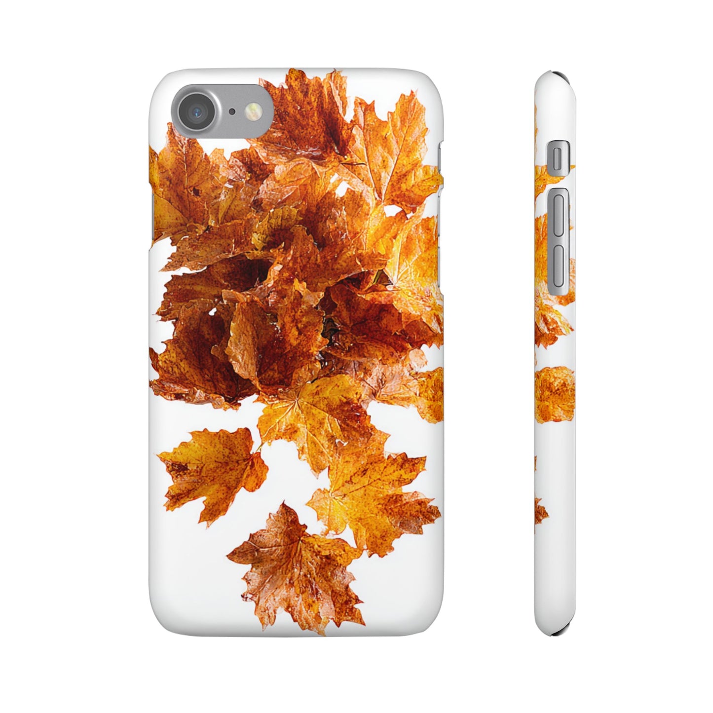 Autumn Leaf Phone Case | Fall Snap Cases, Phone Accessories, Nature Lover Gift, Seasonal Decor, Cozy Fall Vibes