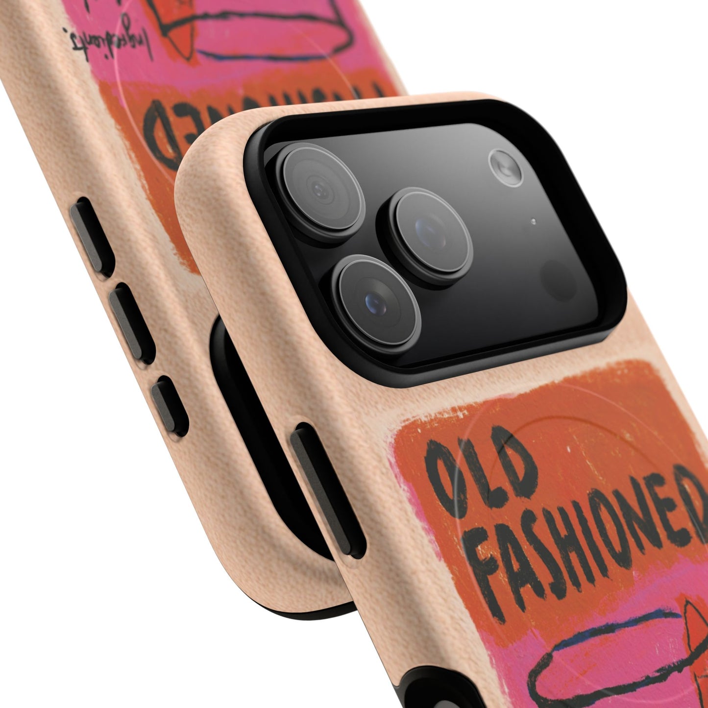 Old Fashioned Phone Case — Retro Cocktail iPhone Magnetic Case