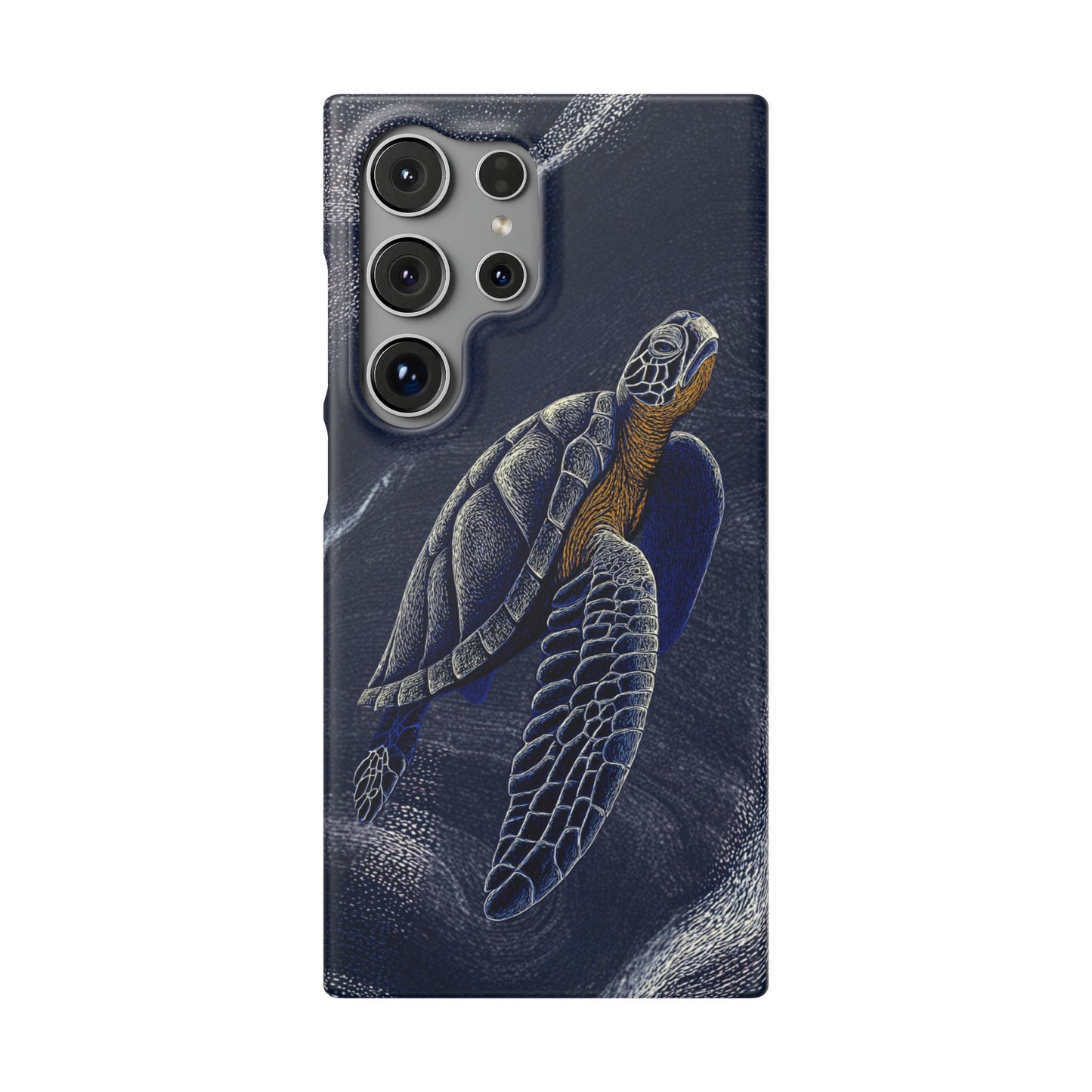 Marine Turtle Snap Case for Nature Lovers Phone Covers For Iphones and Samsungs Customization