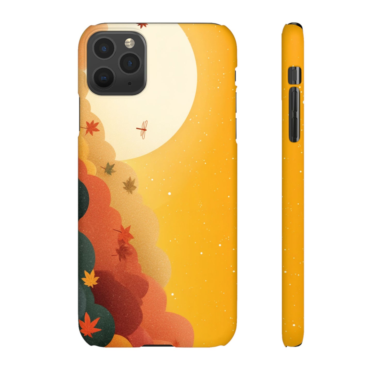 Autumn Sunset Snap Case, Fall Phone Cover, Nature-Themed Accessory, Gift for Her, Seasonal Aesthetic