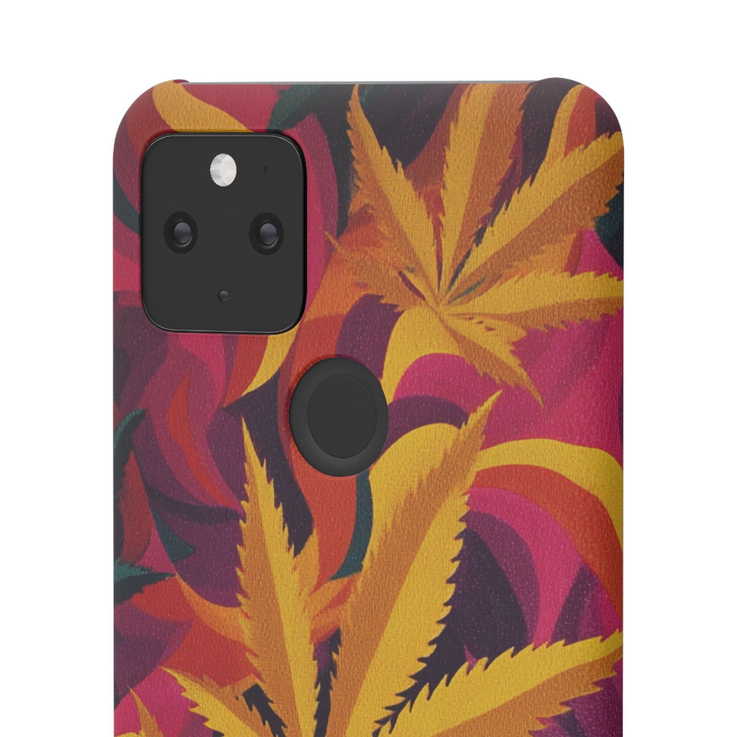 Autumn Vibe Cannabis Snap Case for IPhones and Samsungs Custom