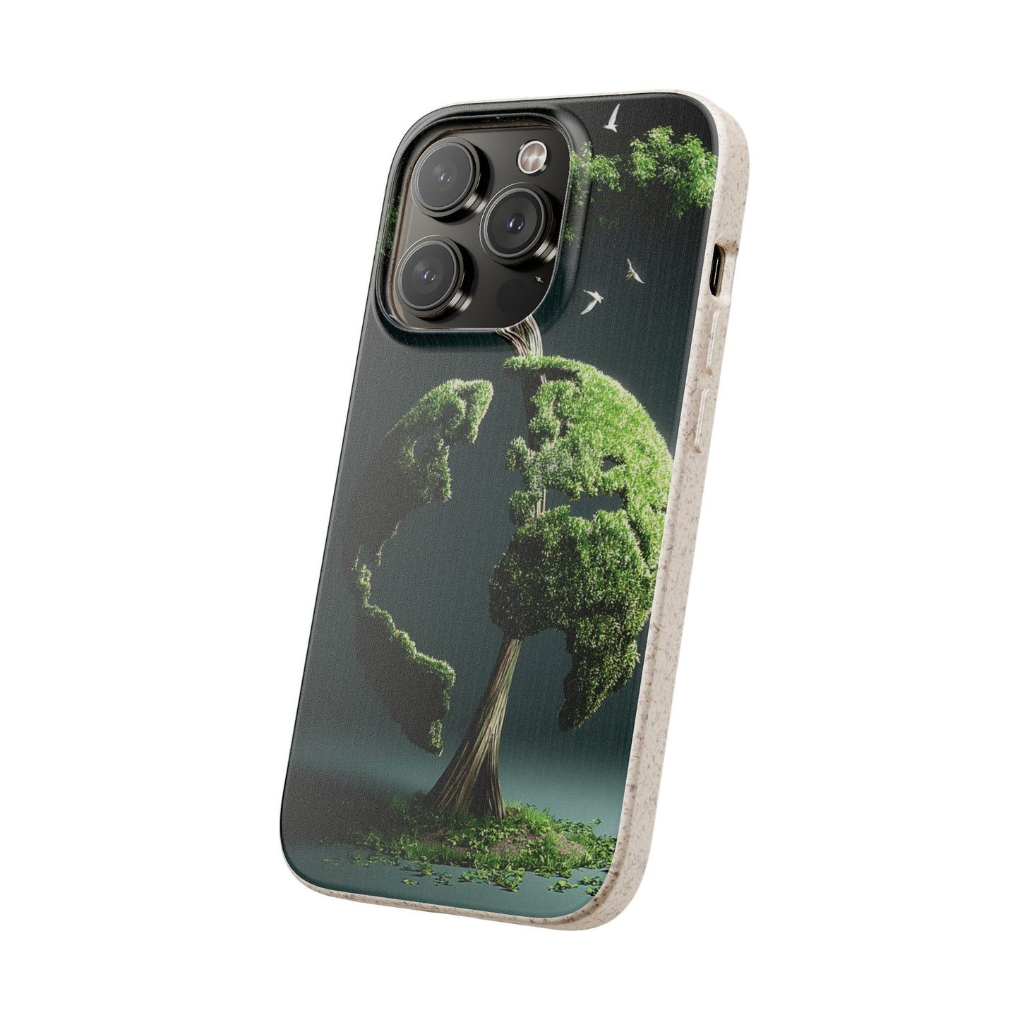 Eco-Friendly Phone Case with Nature Design, Sustainable iPhone Cover, Biodegradable Cellphone Accessories, Green Earth Gift, Earth Day [...]