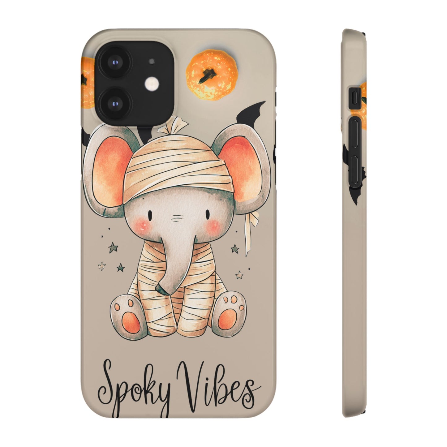 Halloween Vibe Elephant Snap Case for iPhone and Samsung