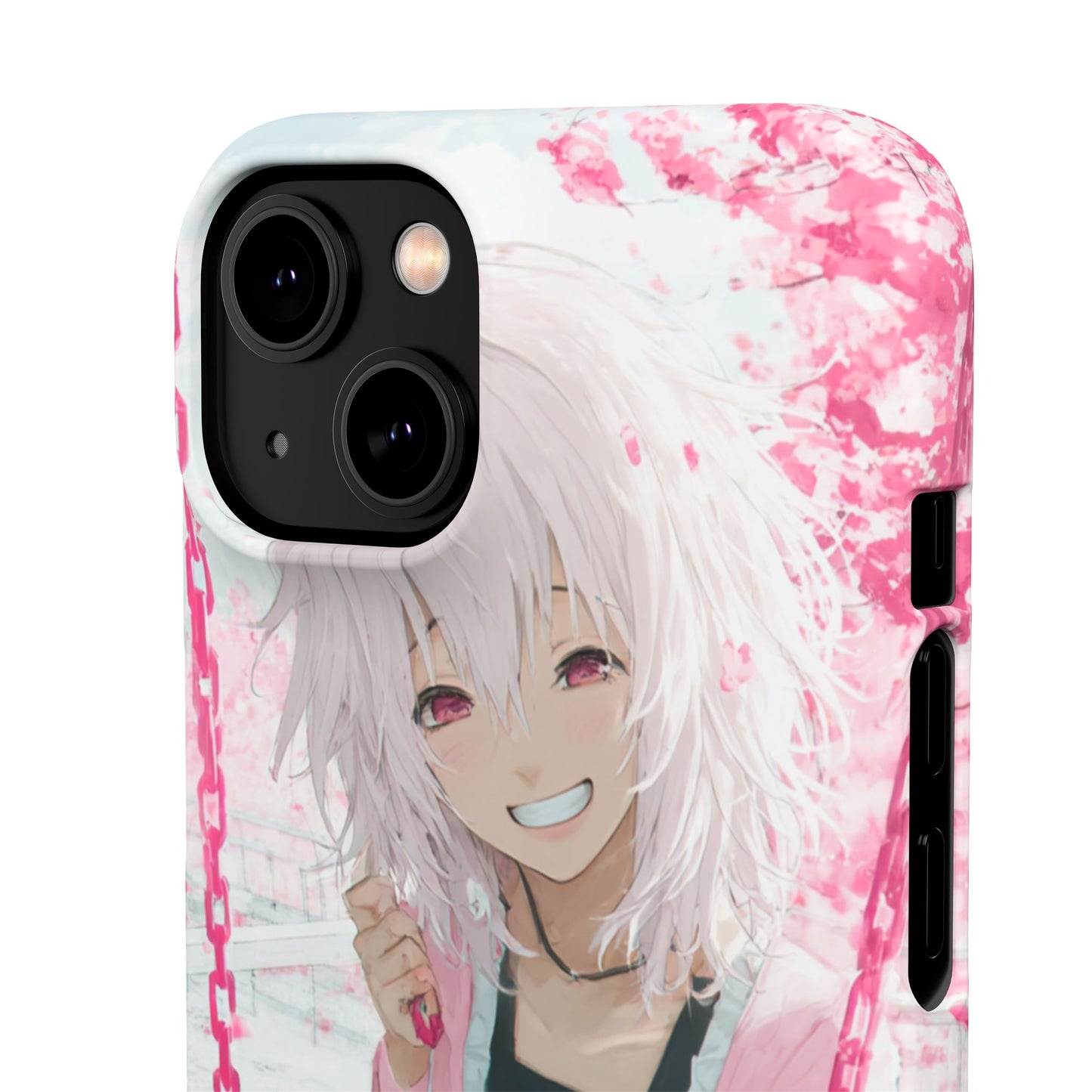 Anime Character Snap Cases for Phone, Cute Aesthetic Phone Cover, Gifts for Otaku, Floral Design, Unique Phone Cases