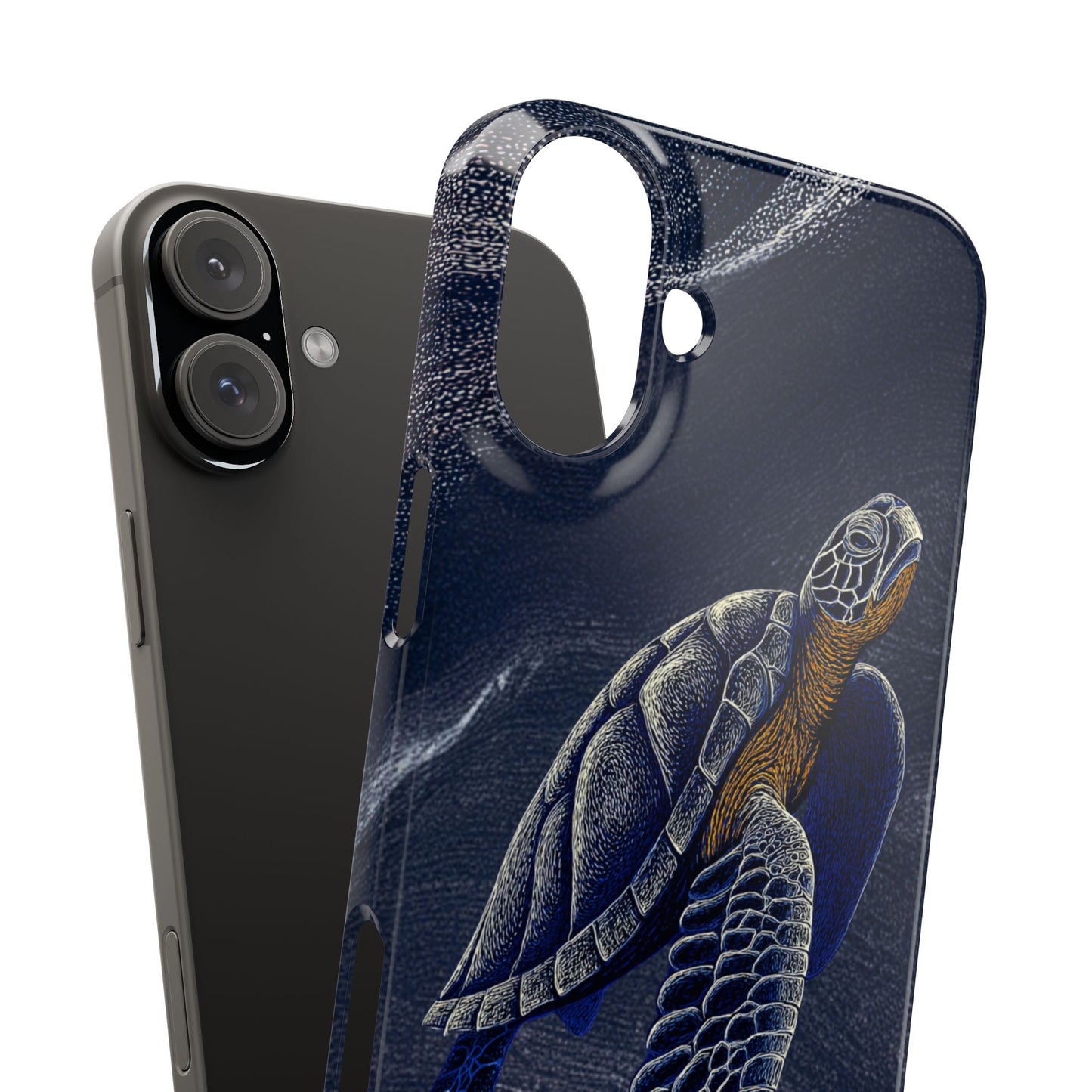 Marine Turtle Snap Case for Nature Lovers Phone Covers For Iphones and Samsungs Customization
