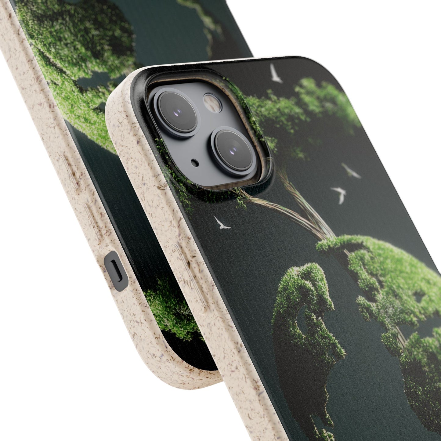 Eco-Friendly Phone Case with Nature Design, Sustainable iPhone Cover, Biodegradable Cellphone Accessories, Green Earth Gift, Earth Day [...]