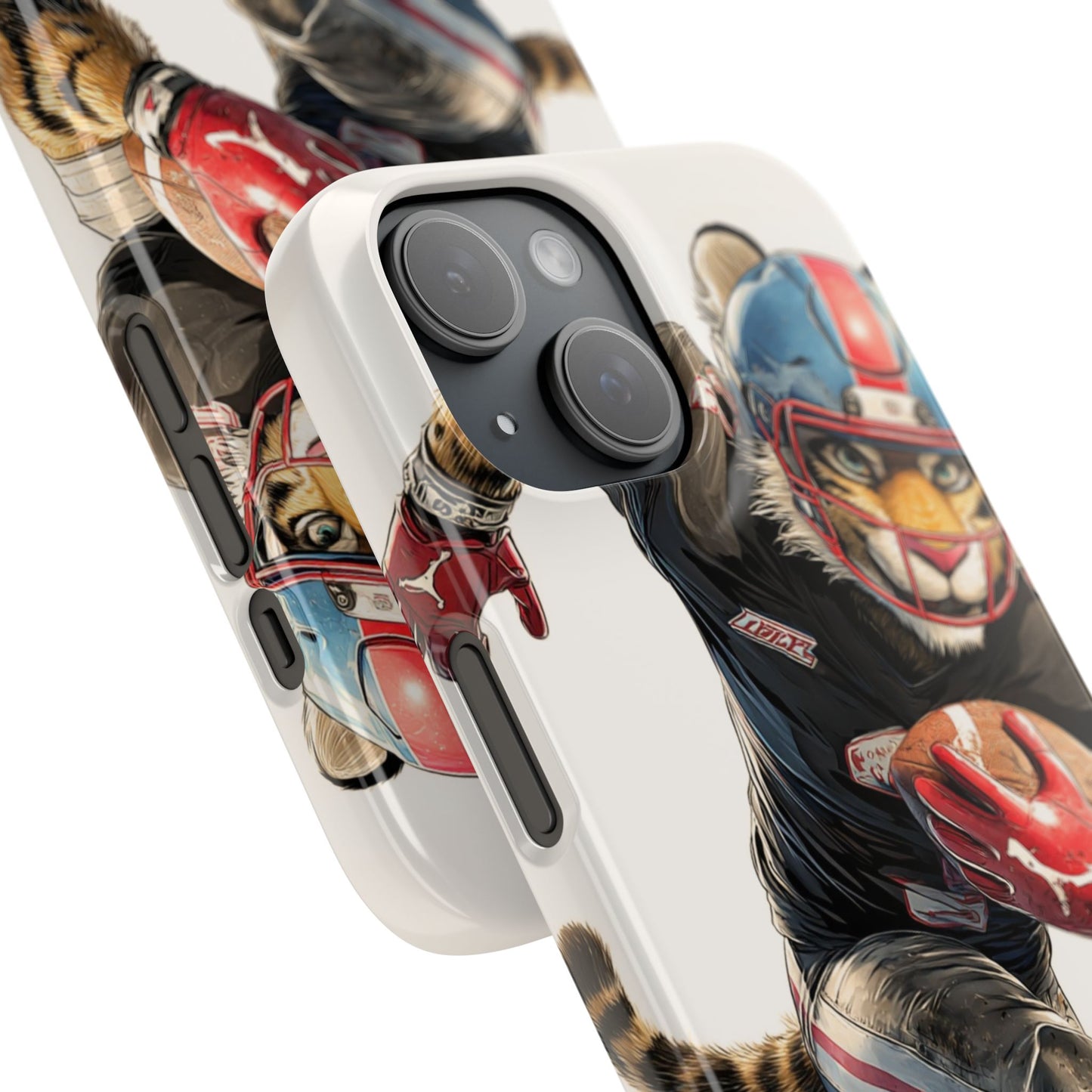 Sporty Animal Snap Cases for Phone, Unique Art, Gift for Sports Lovers, Fun Design for Gamers, iPhone Accessories