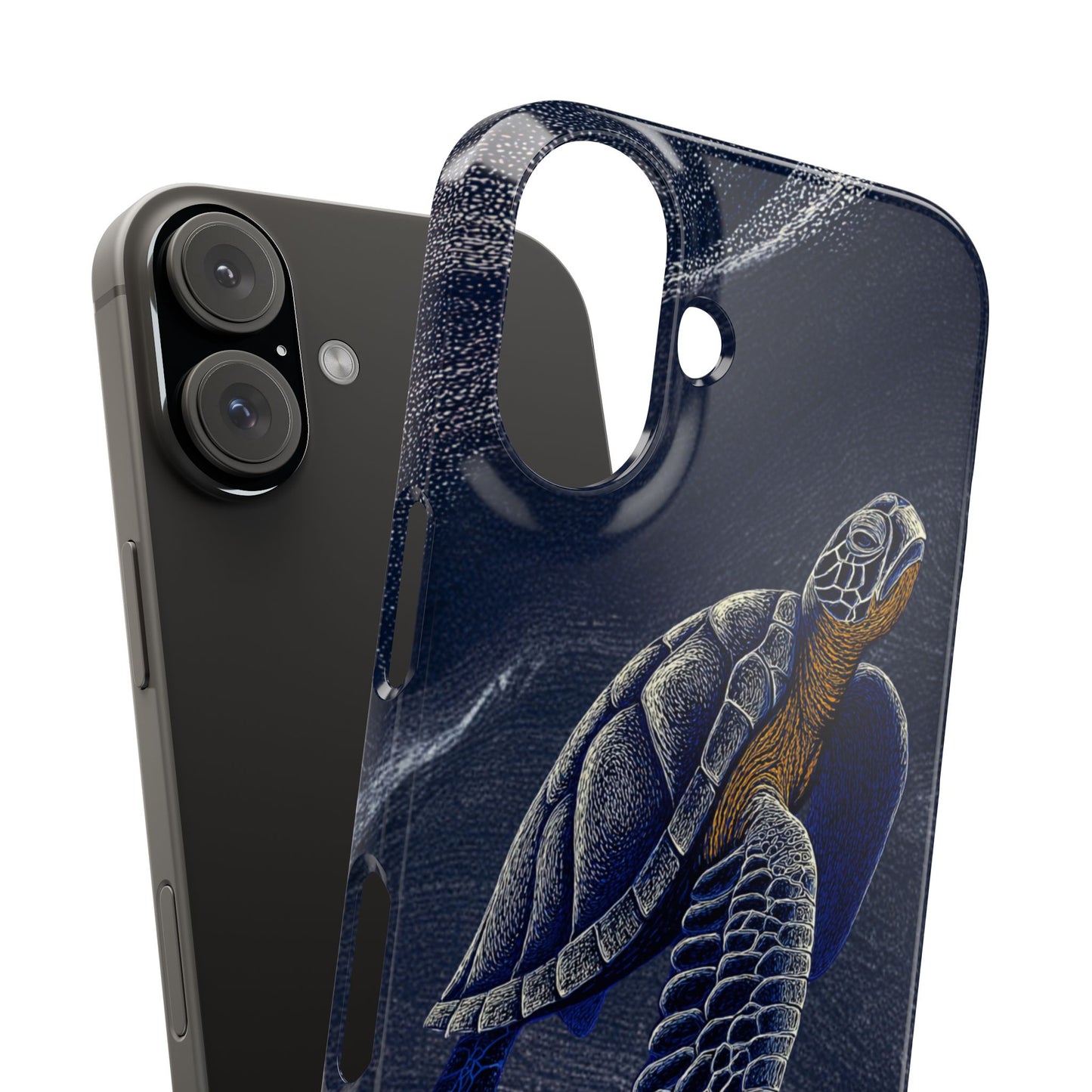 Marine Turtle Snap Case for Nature Lovers Phone Covers For Iphones and Samsungs Customization