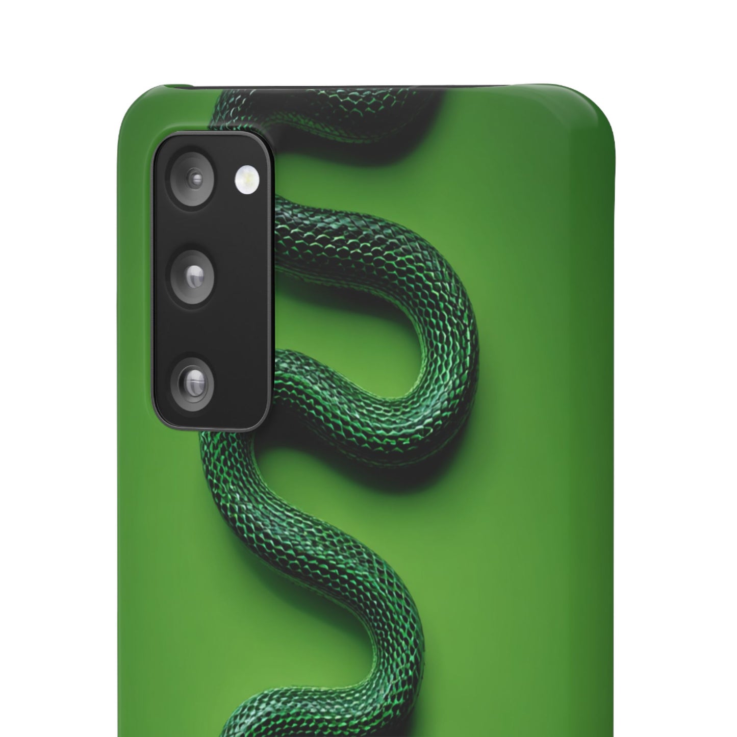 Green Snake Snap Case for iPhone, Stylish Phone Cover, Unique Gift, Trendy Accessory, Birthday, Nature Lover's Phone Case