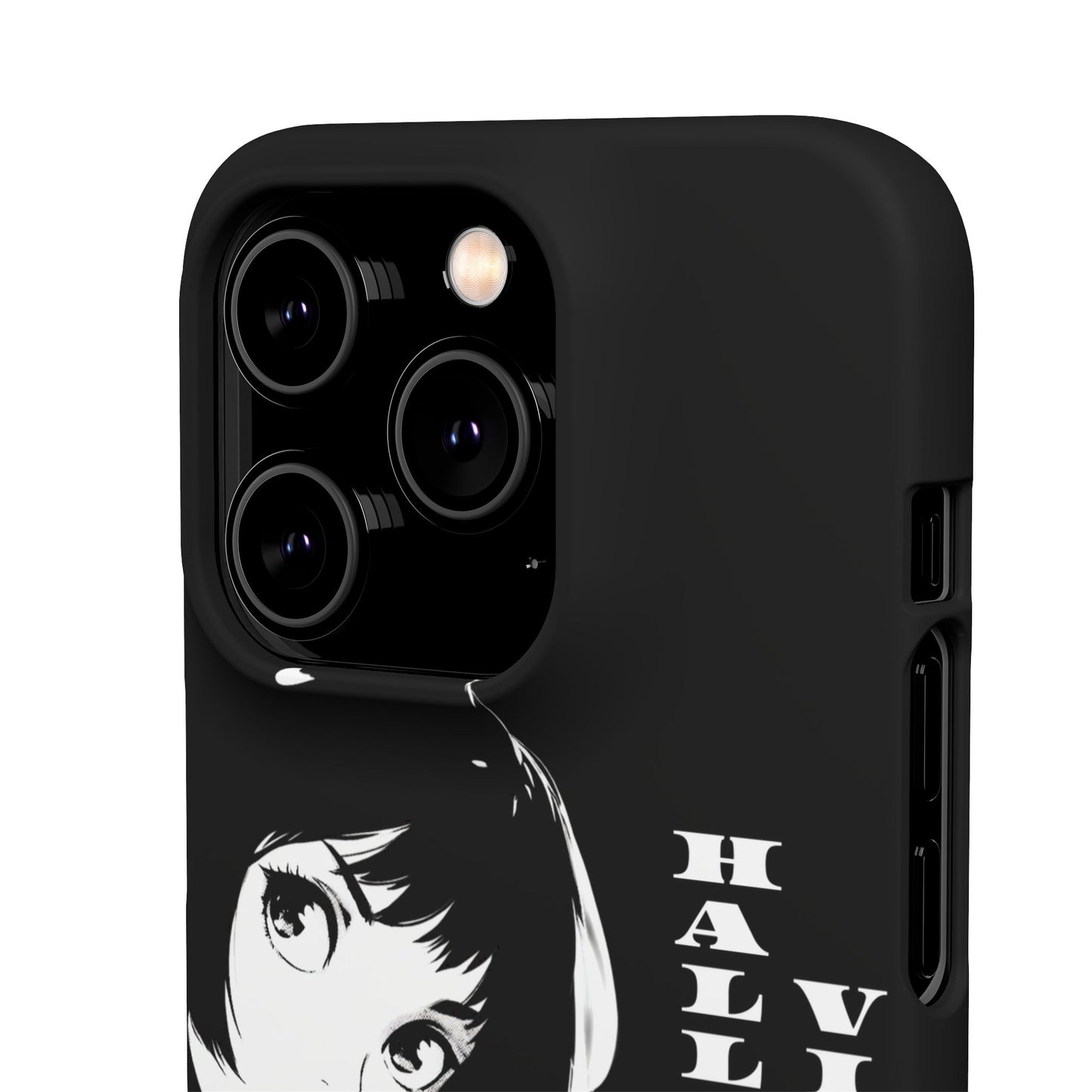 Halloween Vibes Snap Case Black and White Protective Phone Cover for iPhone and Samsung