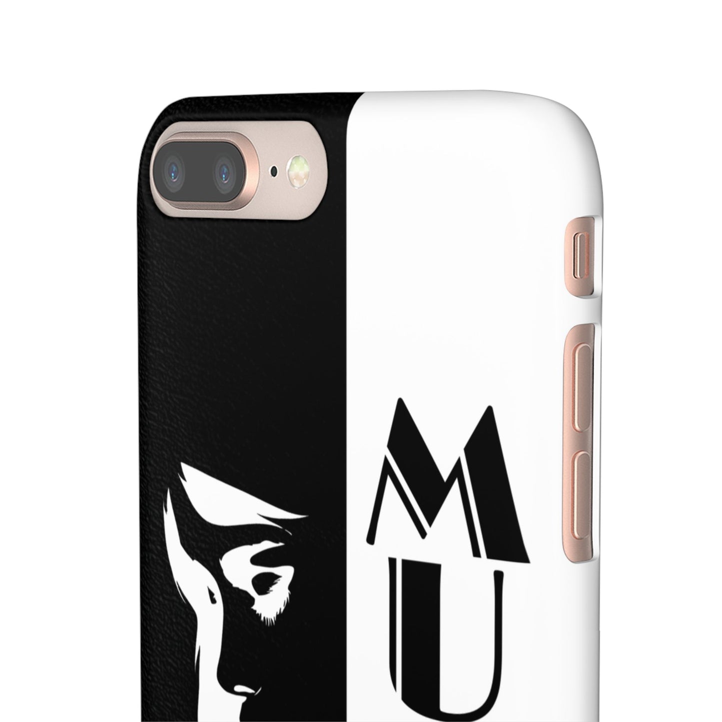 Black And White Bold Muse Snap Case Cover for iPhone and Samsung