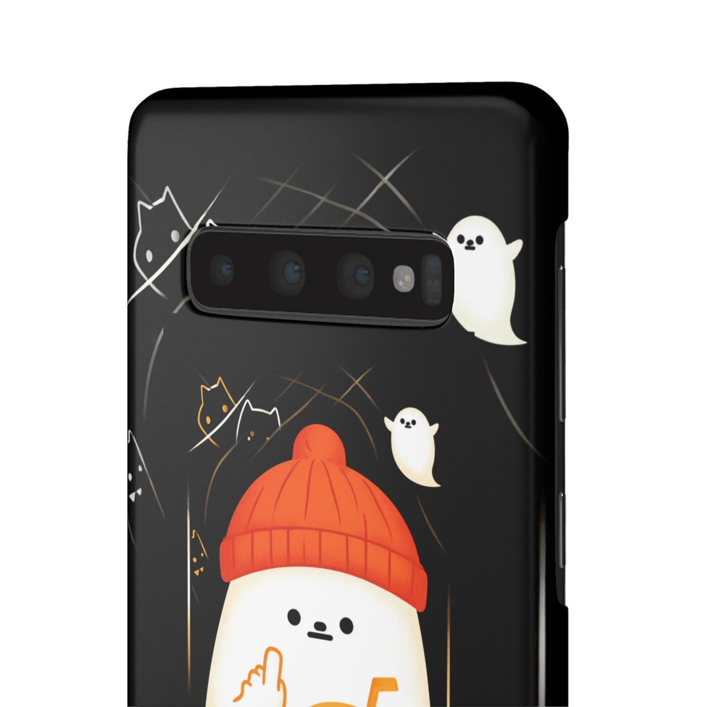 Spook You Halloween Ghost Snap Case Kawaii Protective Phone Cover for iPhone and Samsung