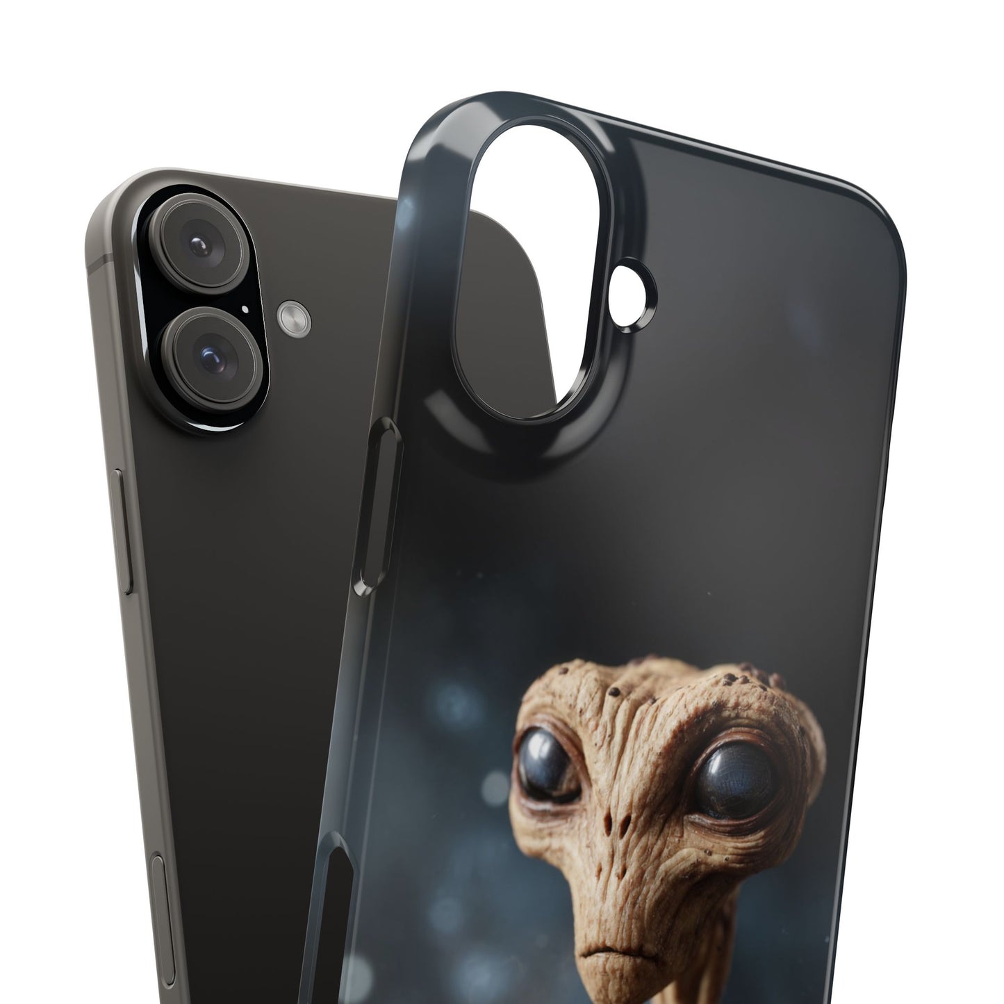 Alien Coffee Snap Case, Unique Phone Cover, Pop Culture Accessory, Gift for Sci-Fi Lovers, Customizable Phone Case