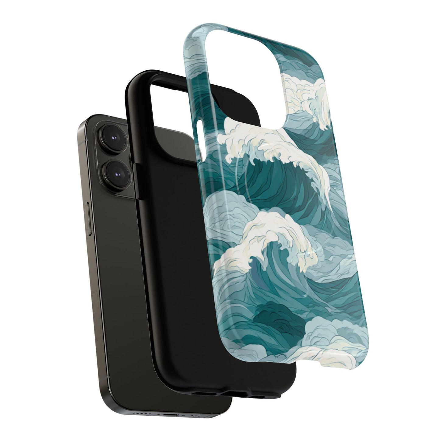 Phone Case — Ocean Wave Tough Magnetic Protective Cover