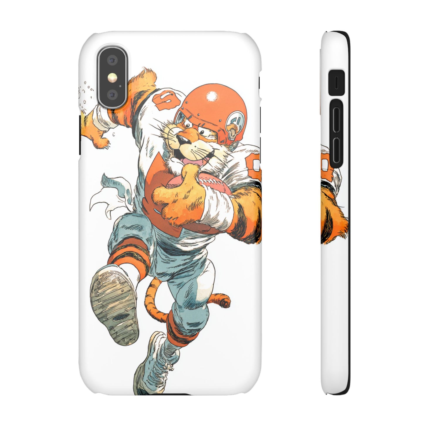 Cincinnati Bengals Snap Cases, Football Fans Phone Case, Tiger Cartoon Art Design, Football Lover Gift, Protective Phone Cover