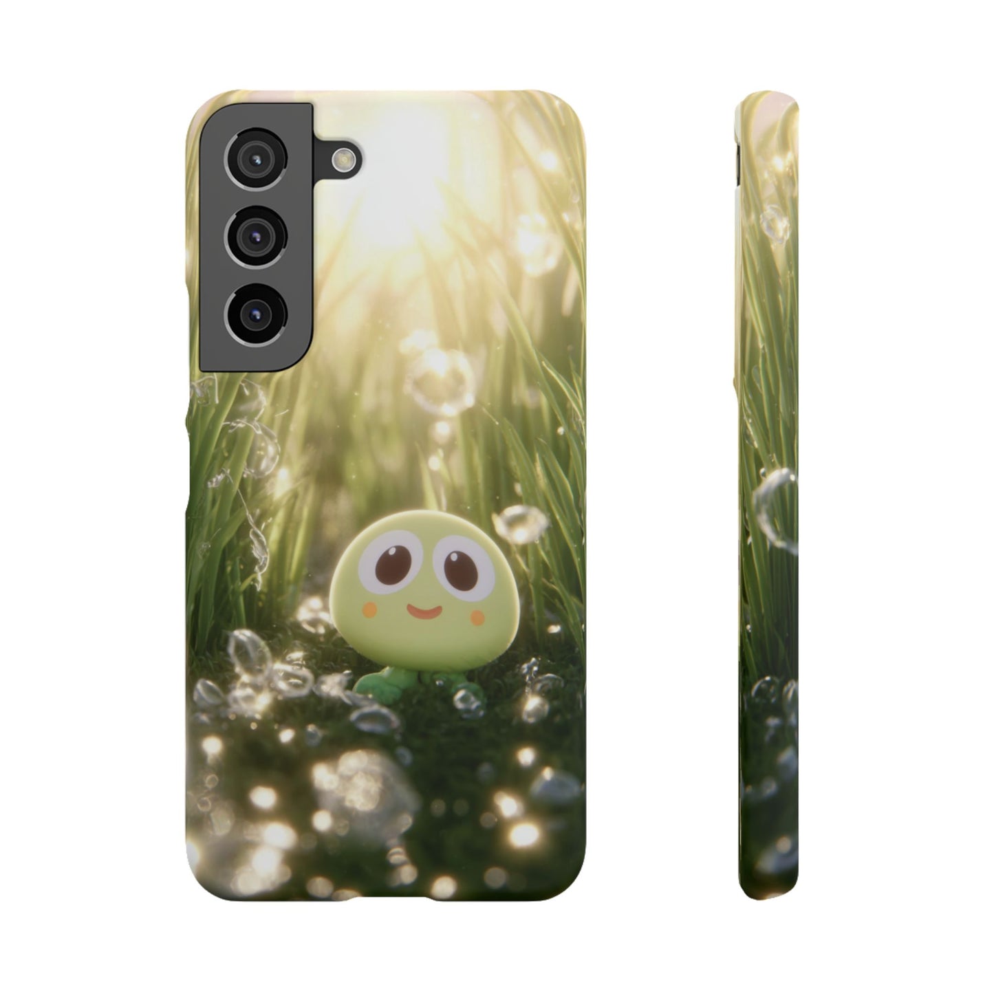 Cute Nature-Inspired Snap Case, Cartoon Phone Cover, Eco-Friendly Gift, Fun Accessory, Personalized Phone Case, Nature Lover's Gift