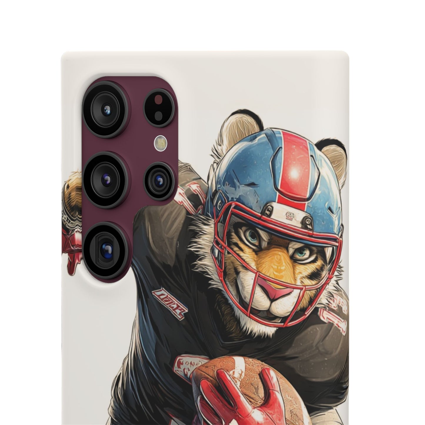 Sporty Animal Snap Cases for Phone, Unique Art, Gift for Sports Lovers, Fun Design for Gamers, iPhone Accessories