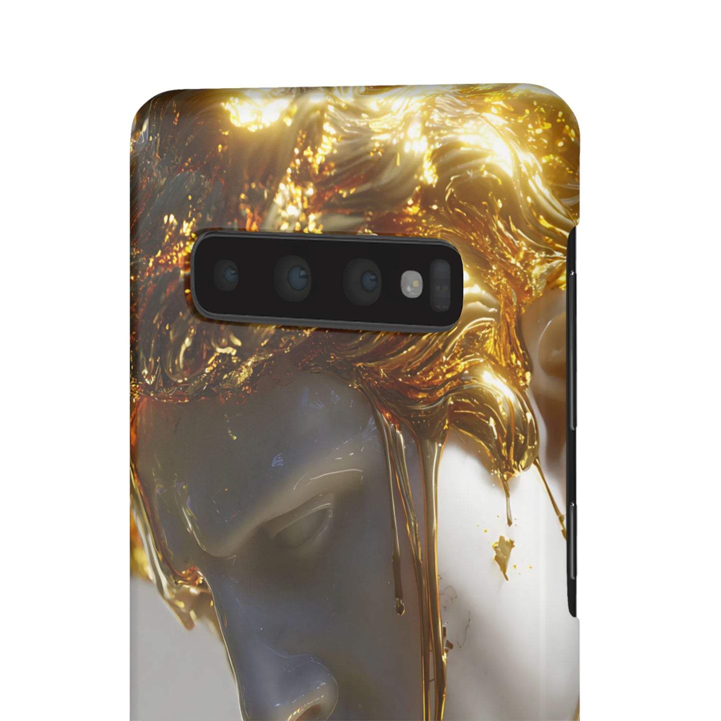 Gold Goddess Art Snap Case, Artistic Phone Cover, Unique Phone Accessory, Gift for Art Lovers, Stylish Protection