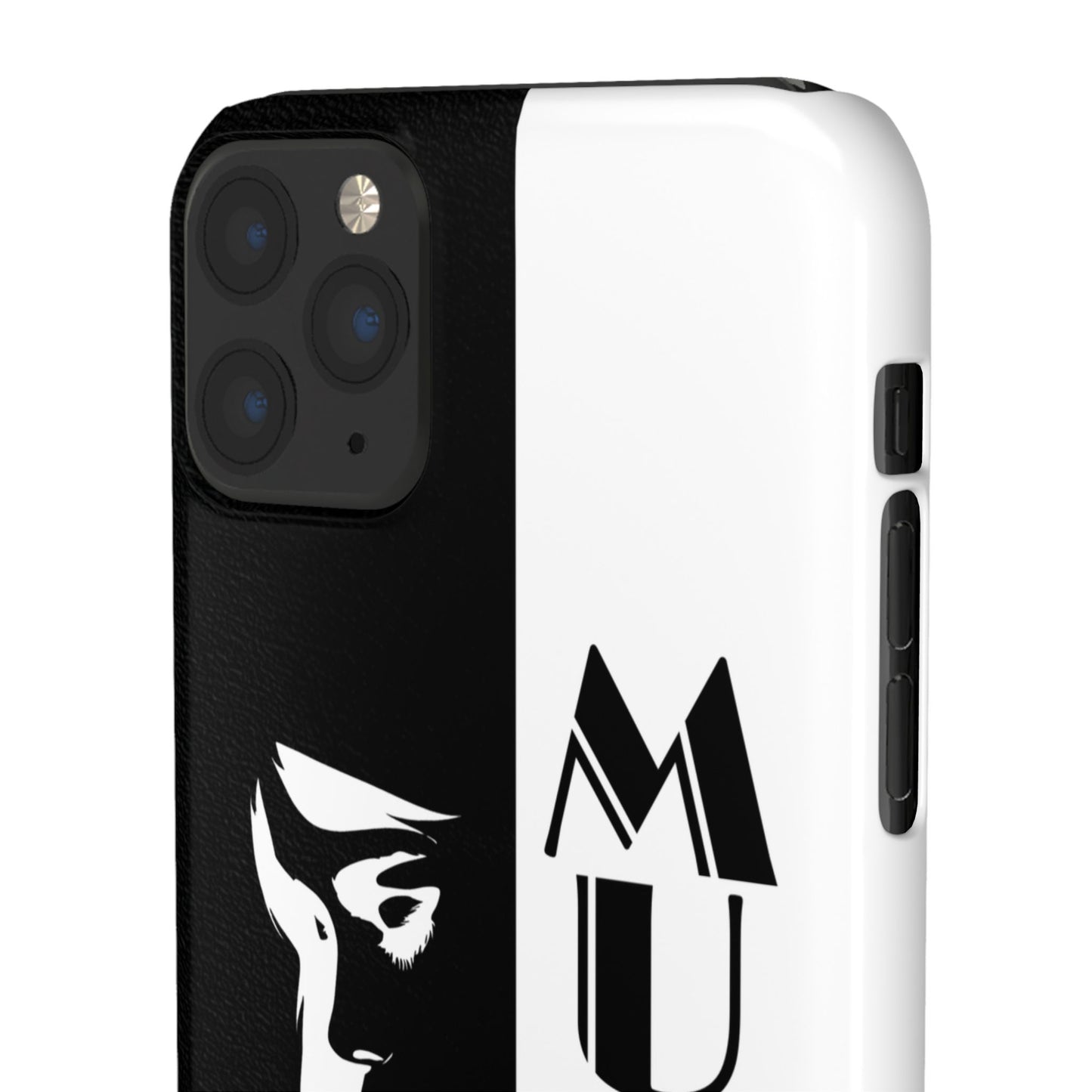 Black And White Bold Muse Snap Case Cover for iPhone and Samsung