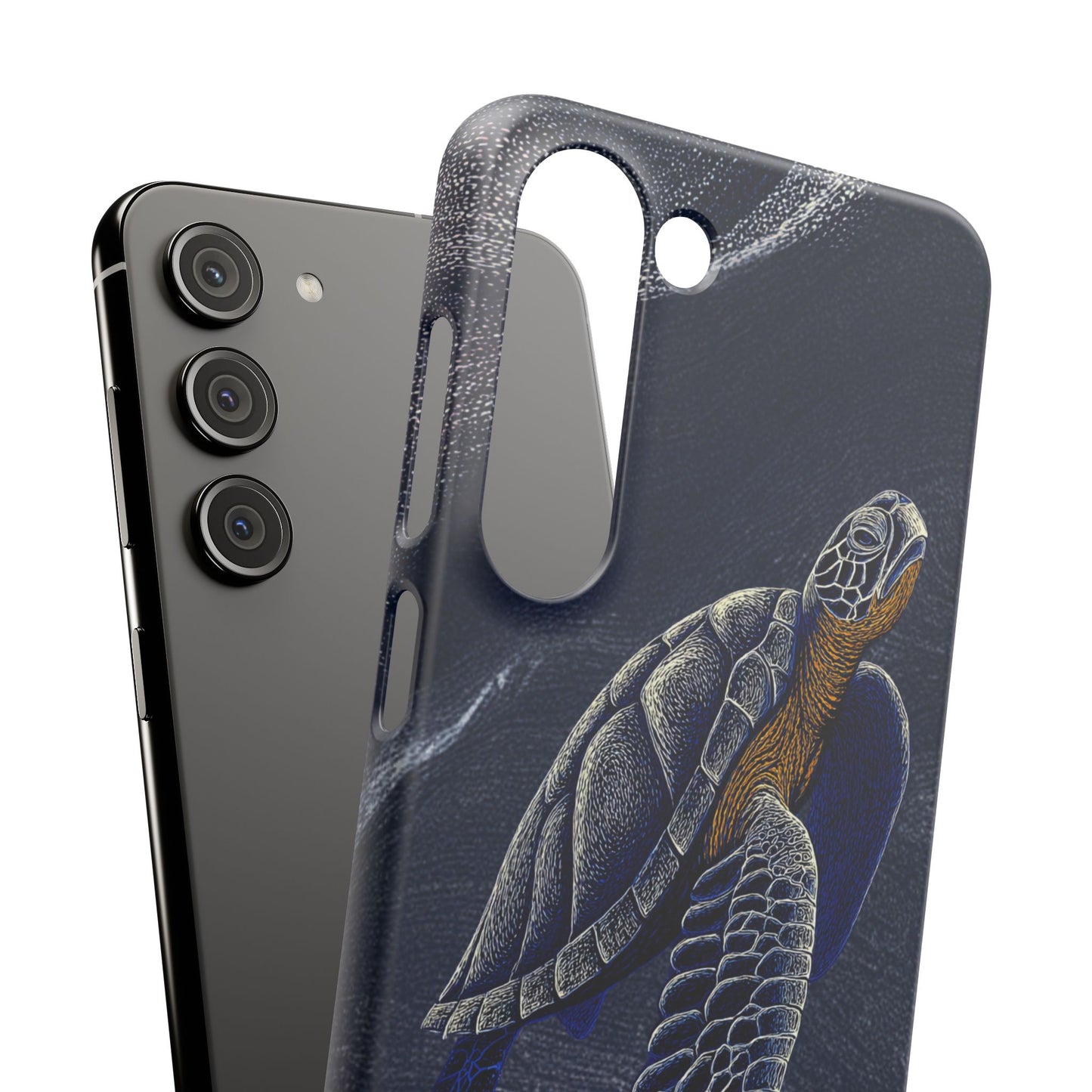 Marine Turtle Snap Case for Nature Lovers Phone Covers For Iphones and Samsungs Customization