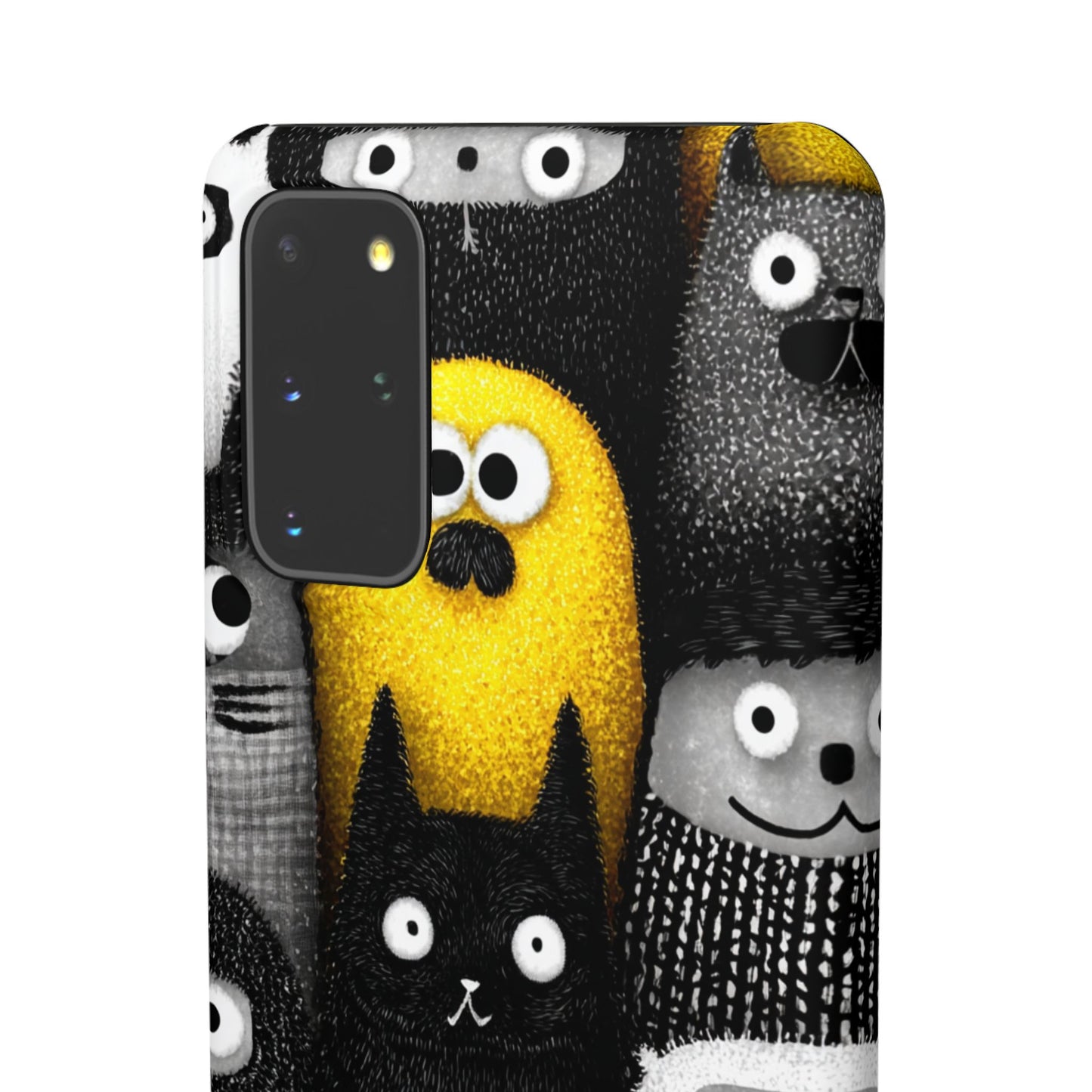 Colorful Character Snap Cases, Cute Phone Cover, Unique Gift for Kids, Fun Accessory, Perfect for Birthdays, Holidays