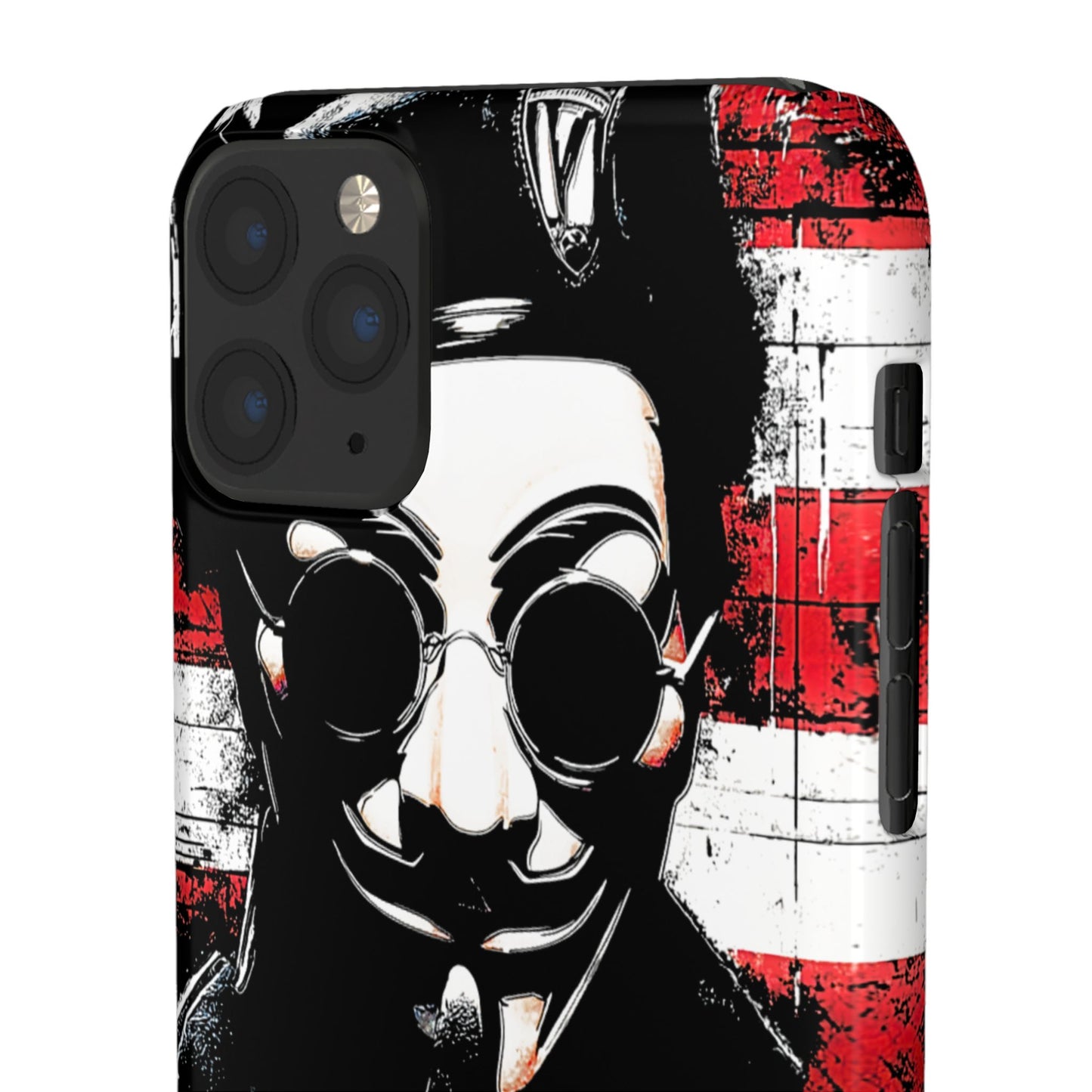 Anonimous & Guy Fawkes Art Snap Case and Protective Phone Cover For iPhone and Samsung