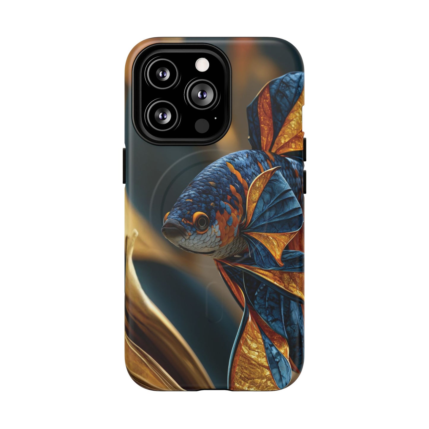 Koi Fish Tough Magnetic Phone Case — Protective Artistic Fish Design