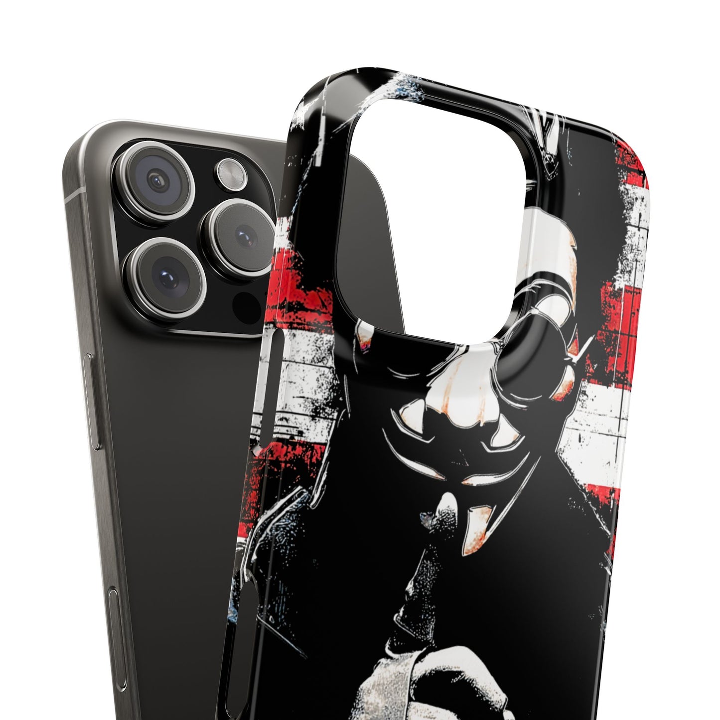 Anonimous & Guy Fawkes Art Snap Case and Protective Phone Cover For iPhone and Samsung