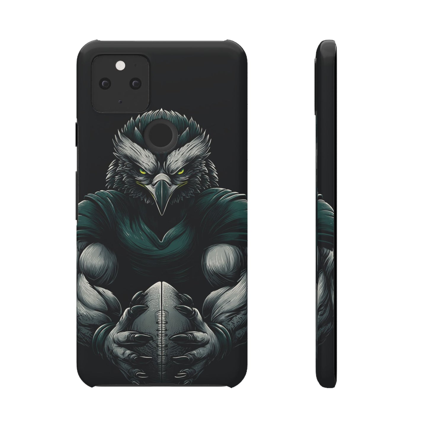 Philadelphia Eagles Art Snap Case, NFL Phone Cover, Sports Fan Gift, Football Team Accessories, Protective Cell Phone Shell
