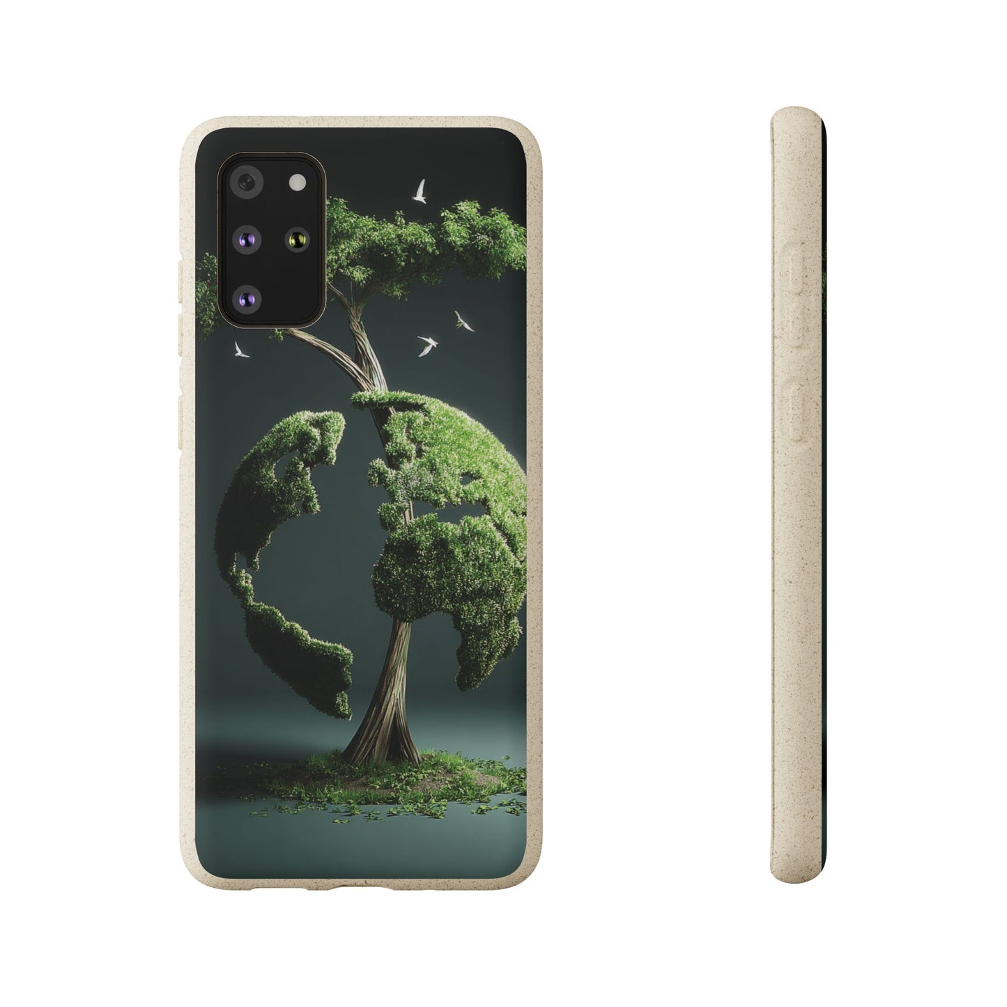 Eco-Friendly Phone Case with Nature Design, Sustainable iPhone Cover, Biodegradable Cellphone Accessories, Green Earth Gift, Earth Day [...]