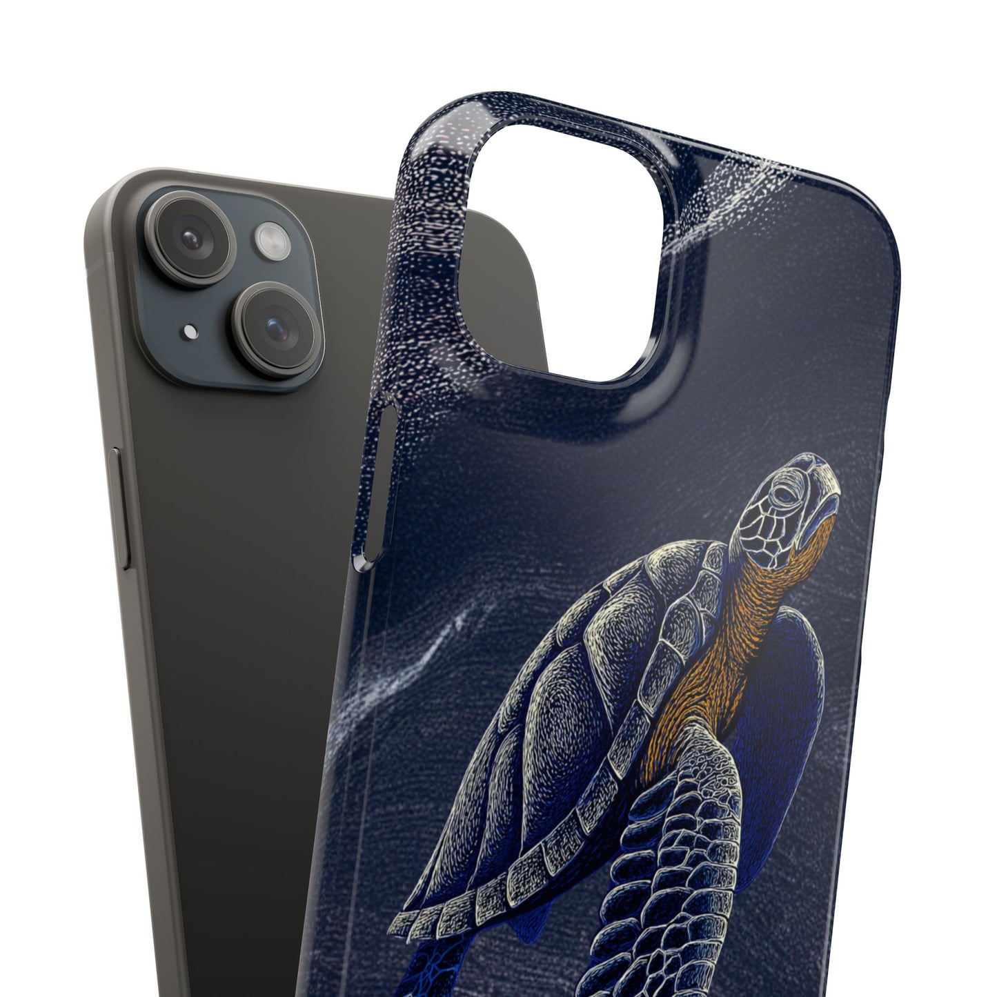 Marine Turtle Snap Case for Nature Lovers Phone Covers For Iphones and Samsungs Customization