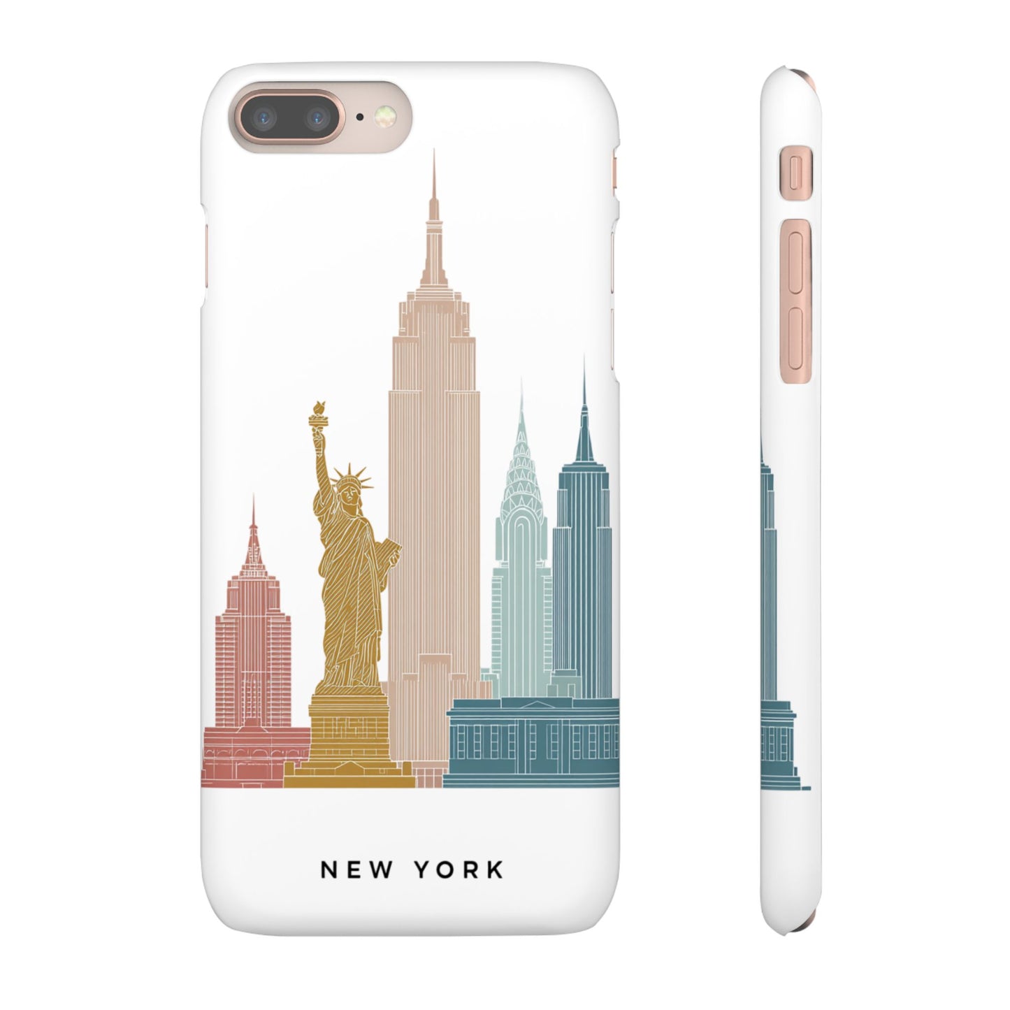 Stylish New York Snap Case, Urban Phone Cover, Cityscape Phone Case, Gift for Travelers, Trendy Protective Case