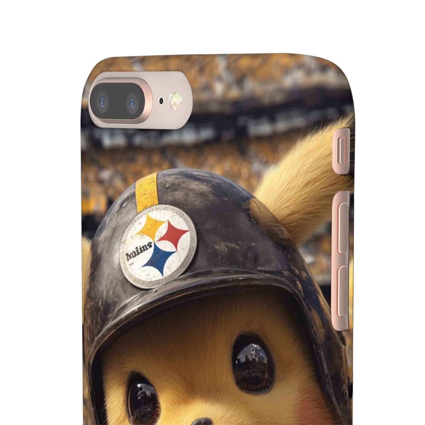 Fun Character Sports Snap Case, Phone Case, Fun Tech Accessory, Cute Gift for Gamers, Football Lovers, Kids.