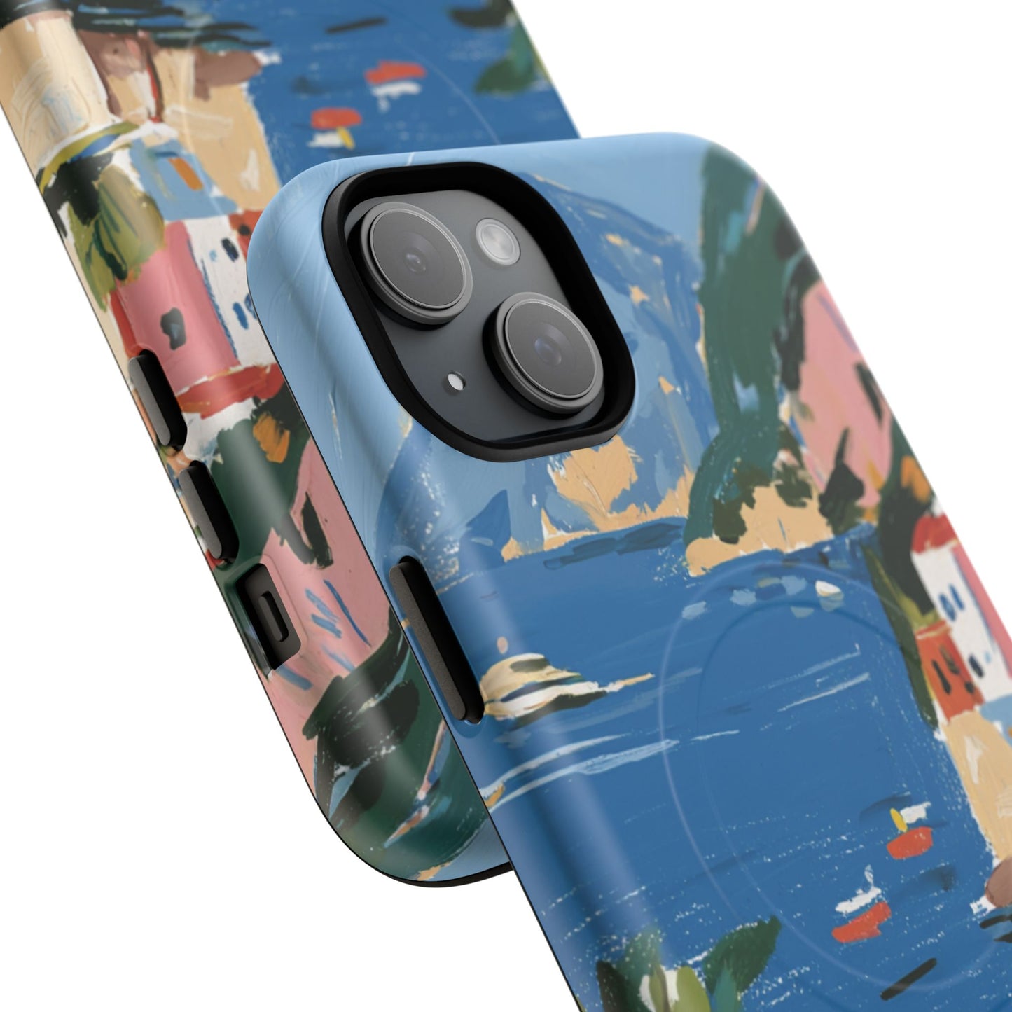 Mediterranean Coastal Phone Case – Tough Magnetic Protective Cover