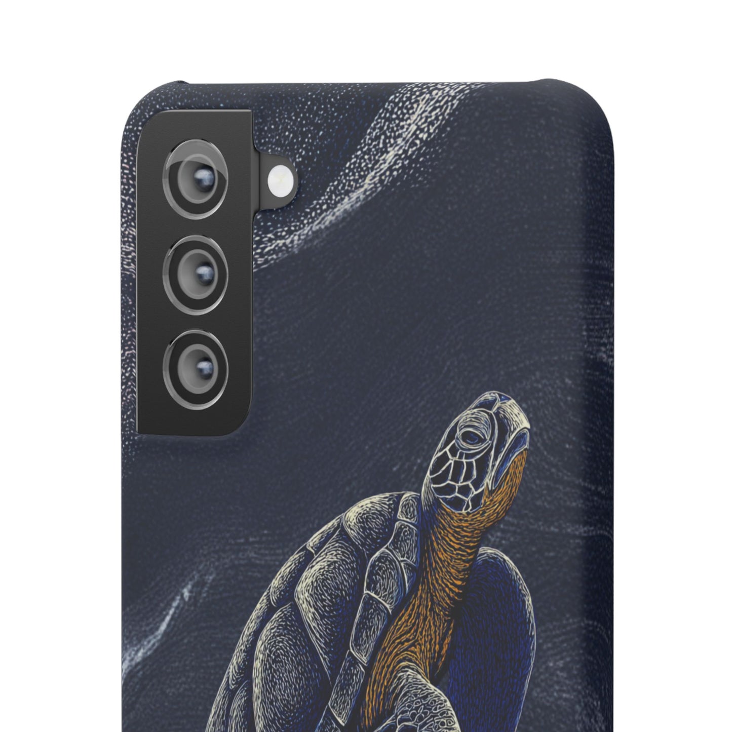 Marine Turtle Snap Case for Nature Lovers Phone Covers For Iphones and Samsungs Customization