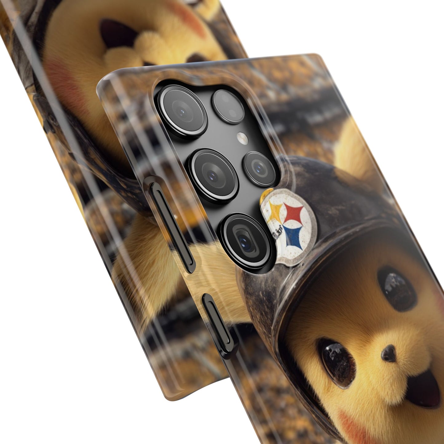 Fun Character Sports Snap Case, Phone Case, Fun Tech Accessory, Cute Gift for Gamers, Football Lovers, Kids.