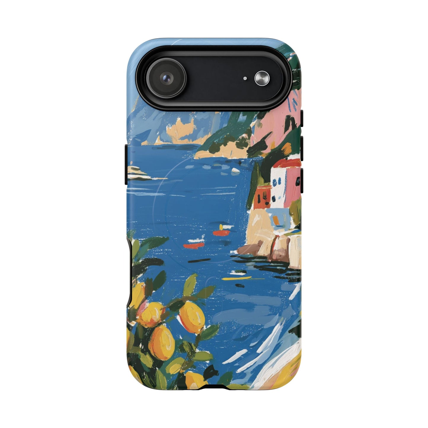 Mediterranean Coastal Phone Case – Tough Magnetic Protective Cover