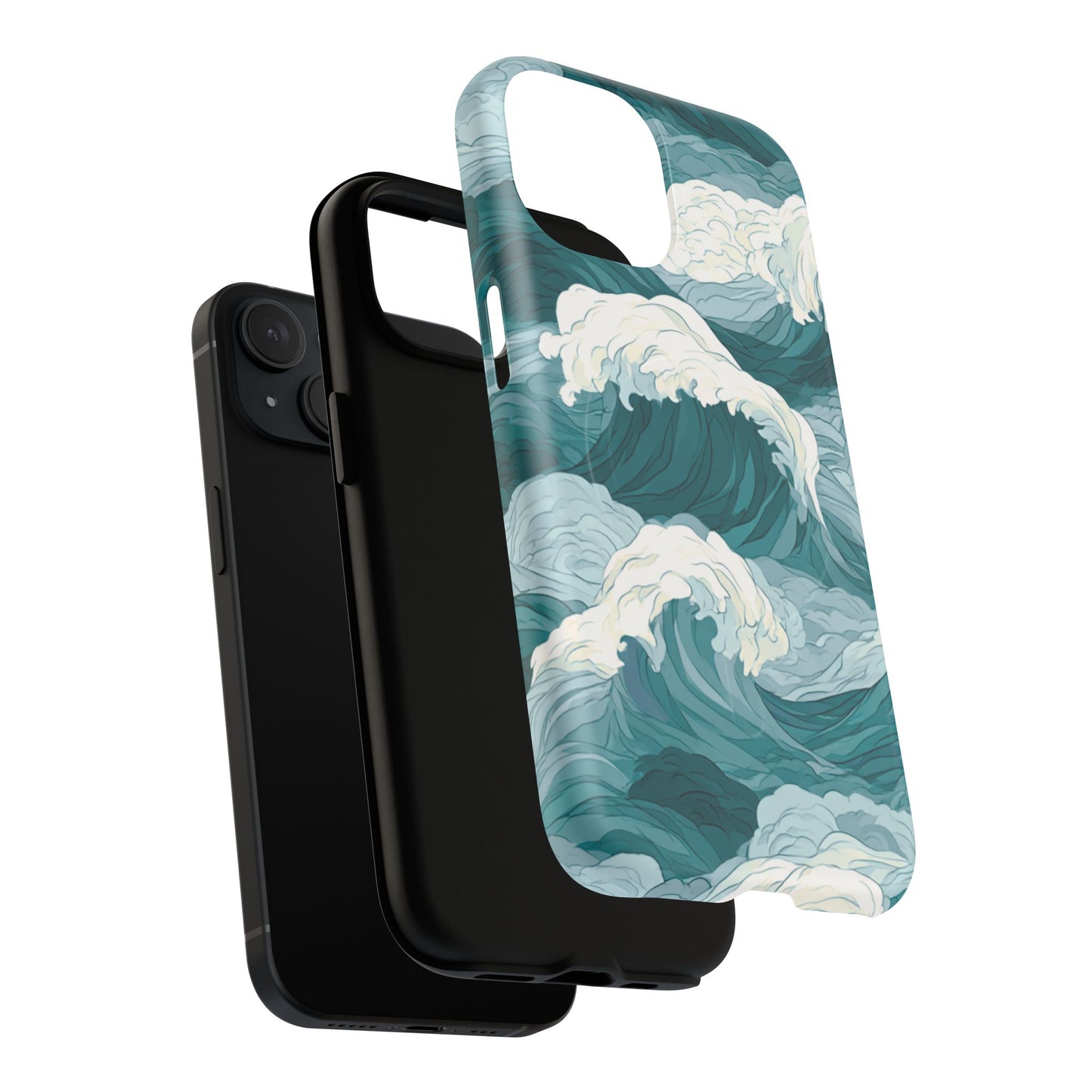 Phone Case — Ocean Wave Tough Magnetic Protective Cover