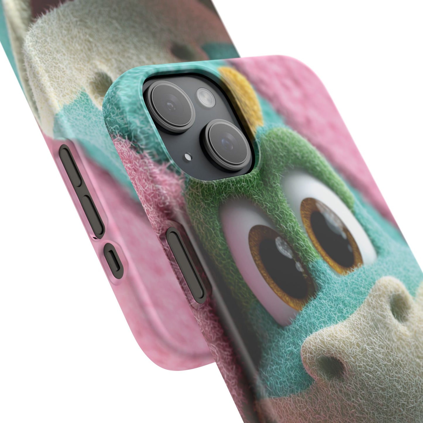 Fun Dino Snap Case for Kids | Cute Phone Cover | Colorful Mobile Accessory | Birthday Gift | Child's Tech Style