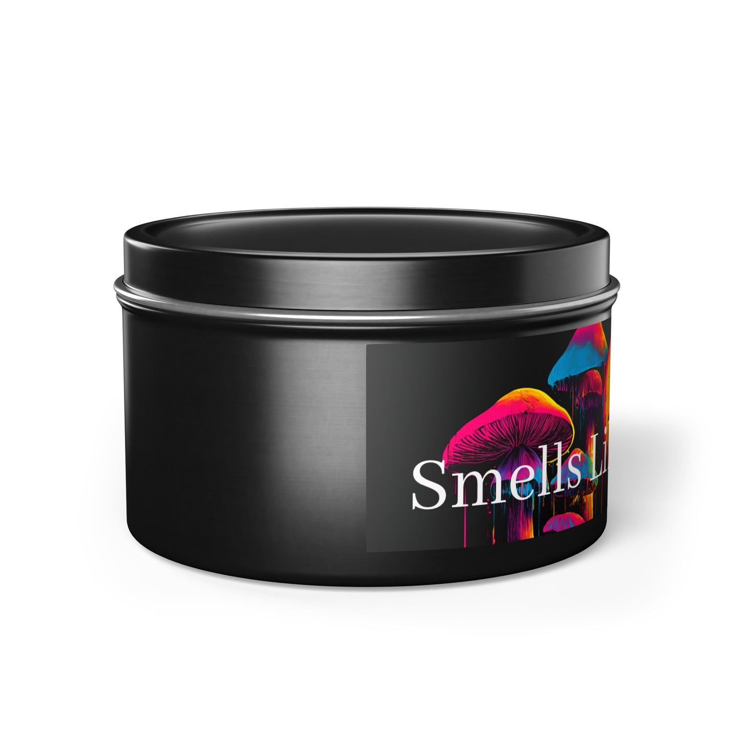 Vibrant Tin Candles, Smells Like Teen Spirit, Unique Home Decor, Aromatherapy, Gift for Her, Mood Enhancer, Eco-Friendly Candle