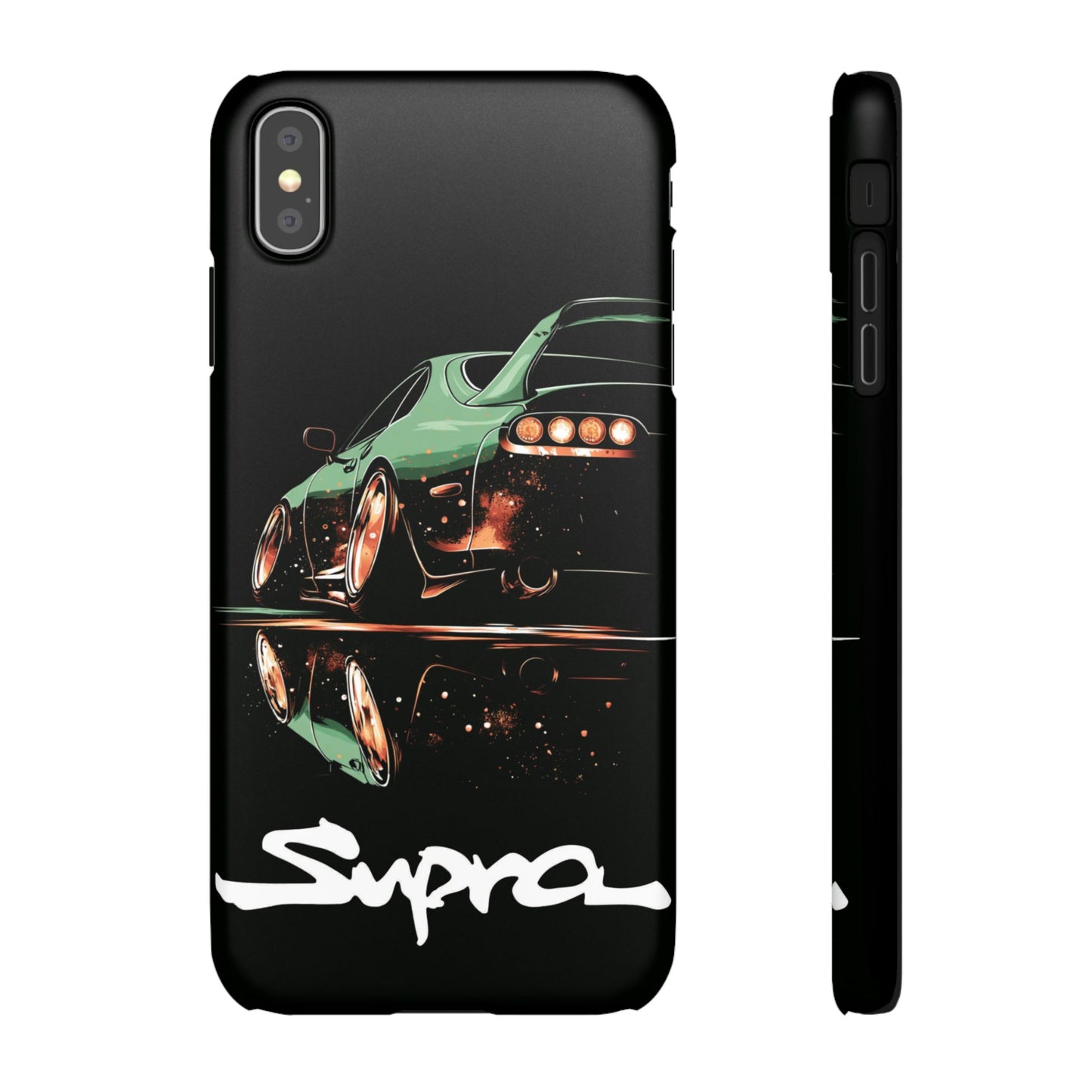 A80 MK4 Green Supra Art Snap Case and Protective Phone Cover For iPhone and Samsung