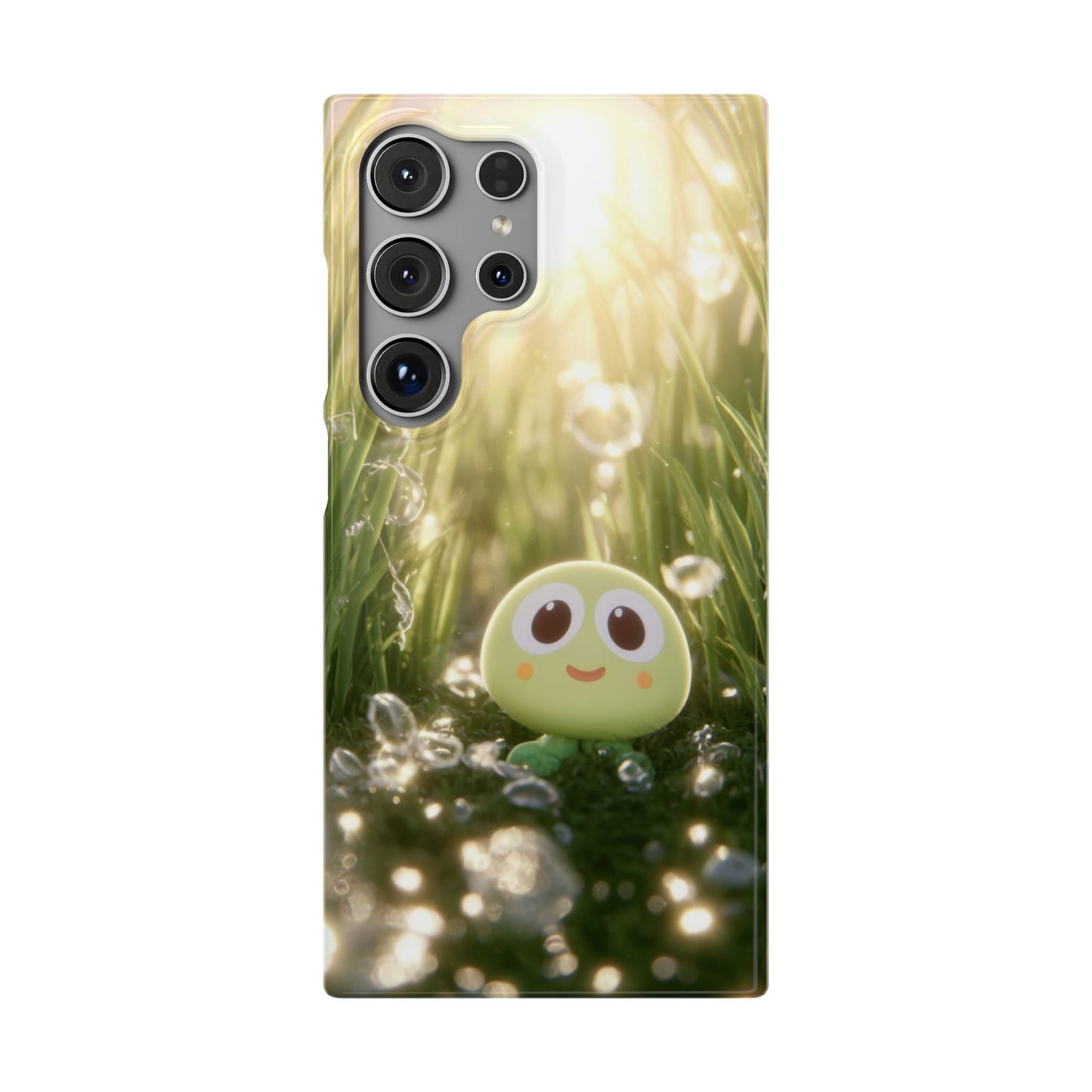 Cute Nature-Inspired Snap Case, Cartoon Phone Cover, Eco-Friendly Gift, Fun Accessory, Personalized Phone Case, Nature Lover's Gift